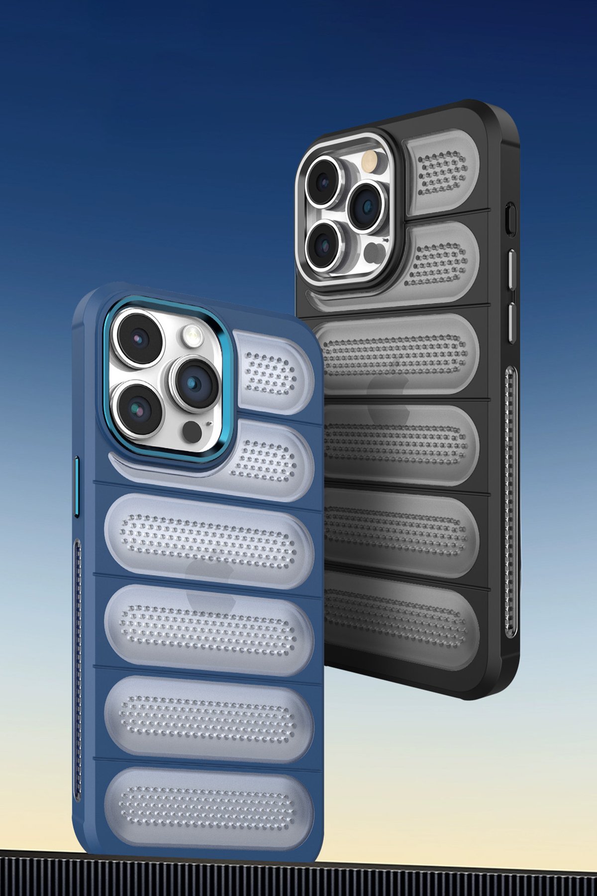 Newface iPhone 15 Pro Max Kılıf Teleskop Lens Magsafe Silikon Kapak - Titan Gri