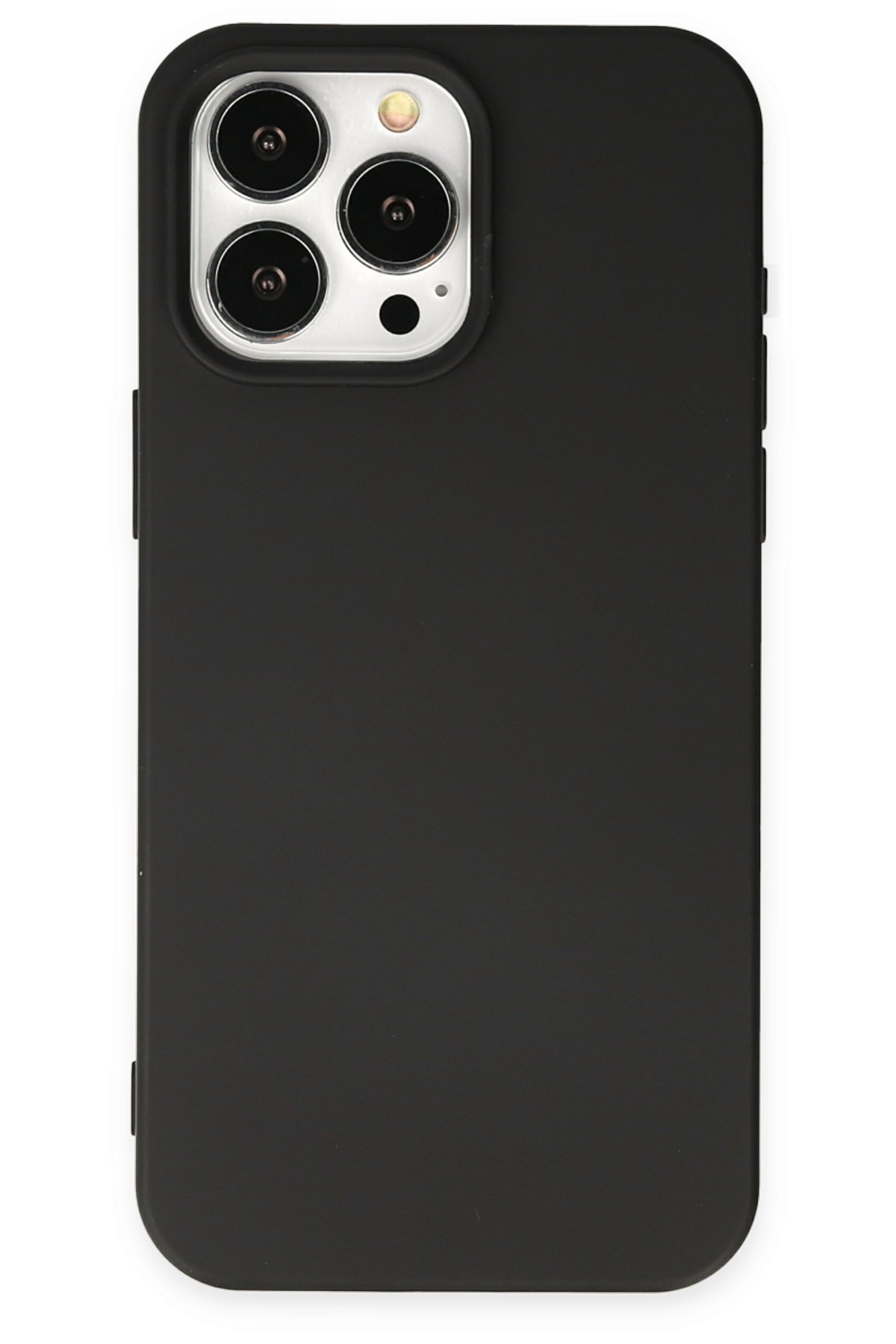 Newface iPhone 15 Pro Max Kılıf Pars Lens Yüzüklü Silikon - Kırmızı