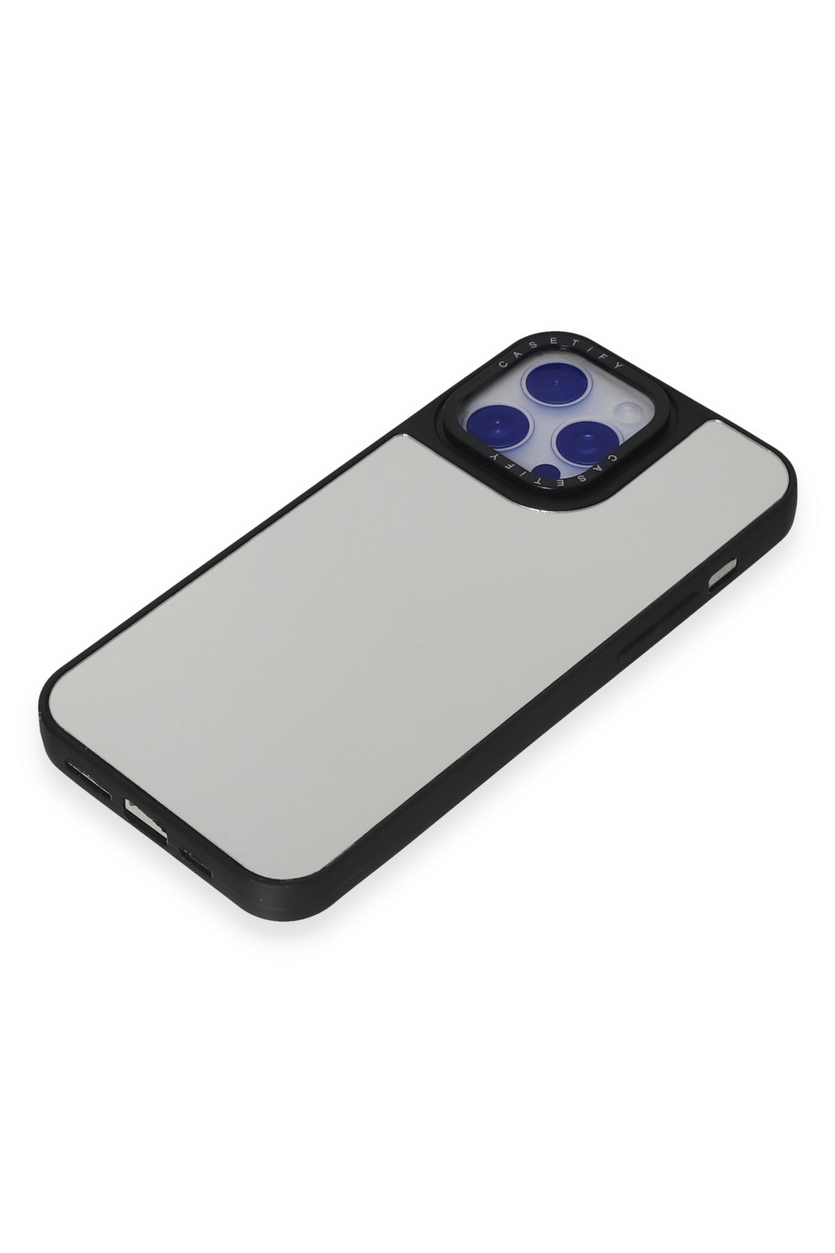 Newface iPhone 15 Pro Max Kılıf First Silikon - Siyah