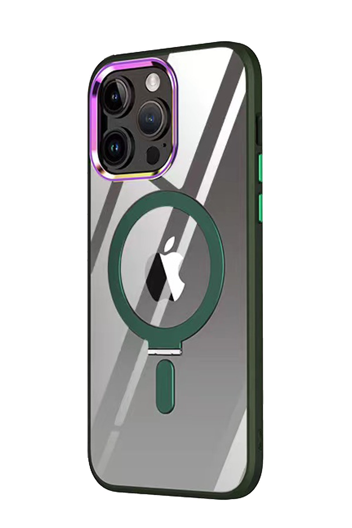 Newface iPhone 15 Pro Max Kılıf Slot Silikon - Kırmızı