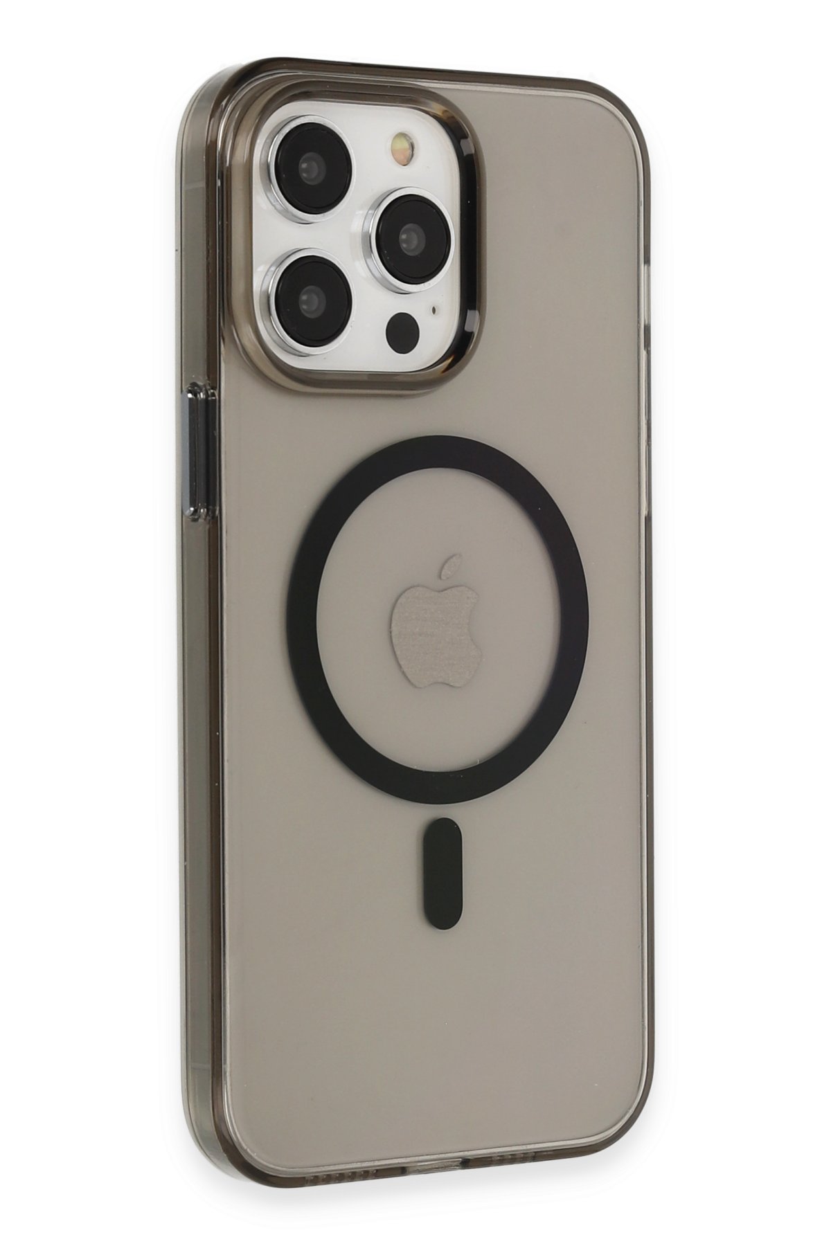 Newface iPhone 15 Pro Max Kılıf Zuma Kartvizitli Yüzüklü Silikon - Siyah