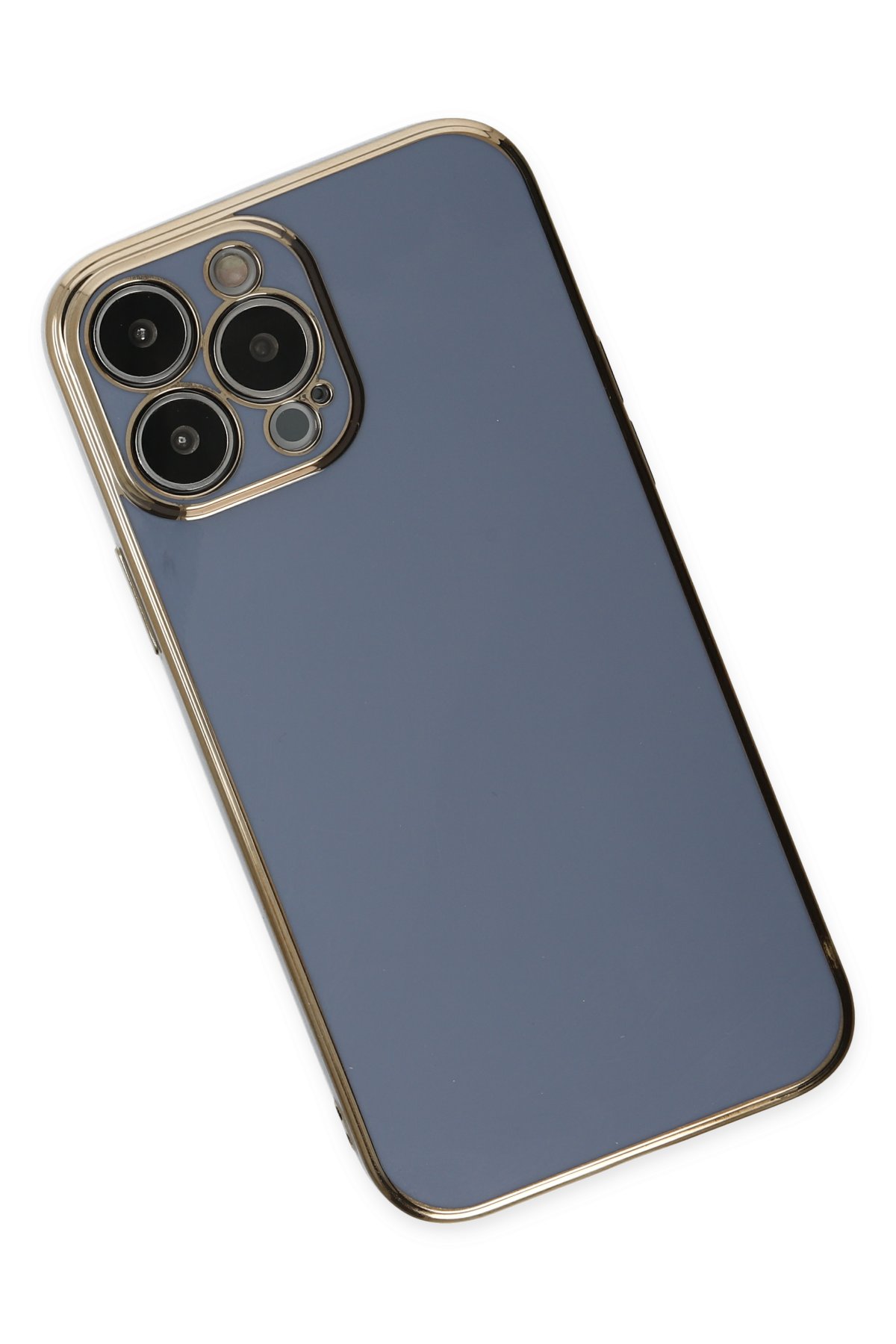 Newface iPhone 15 Pro Max Kılıf Power Silikon - Mavi