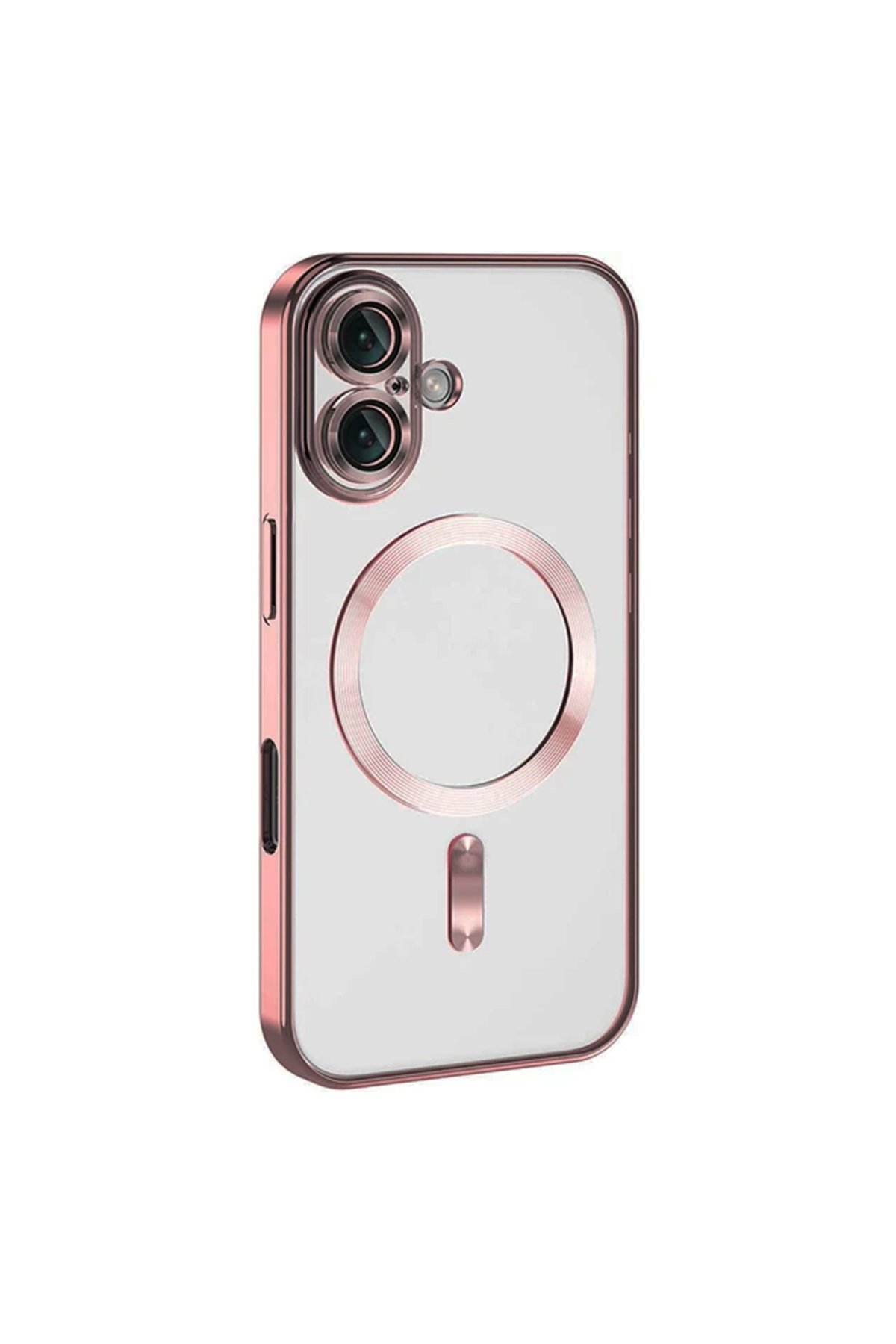 Newface iPhone 16 Bilvis Titan Kamera Lens - Pembe