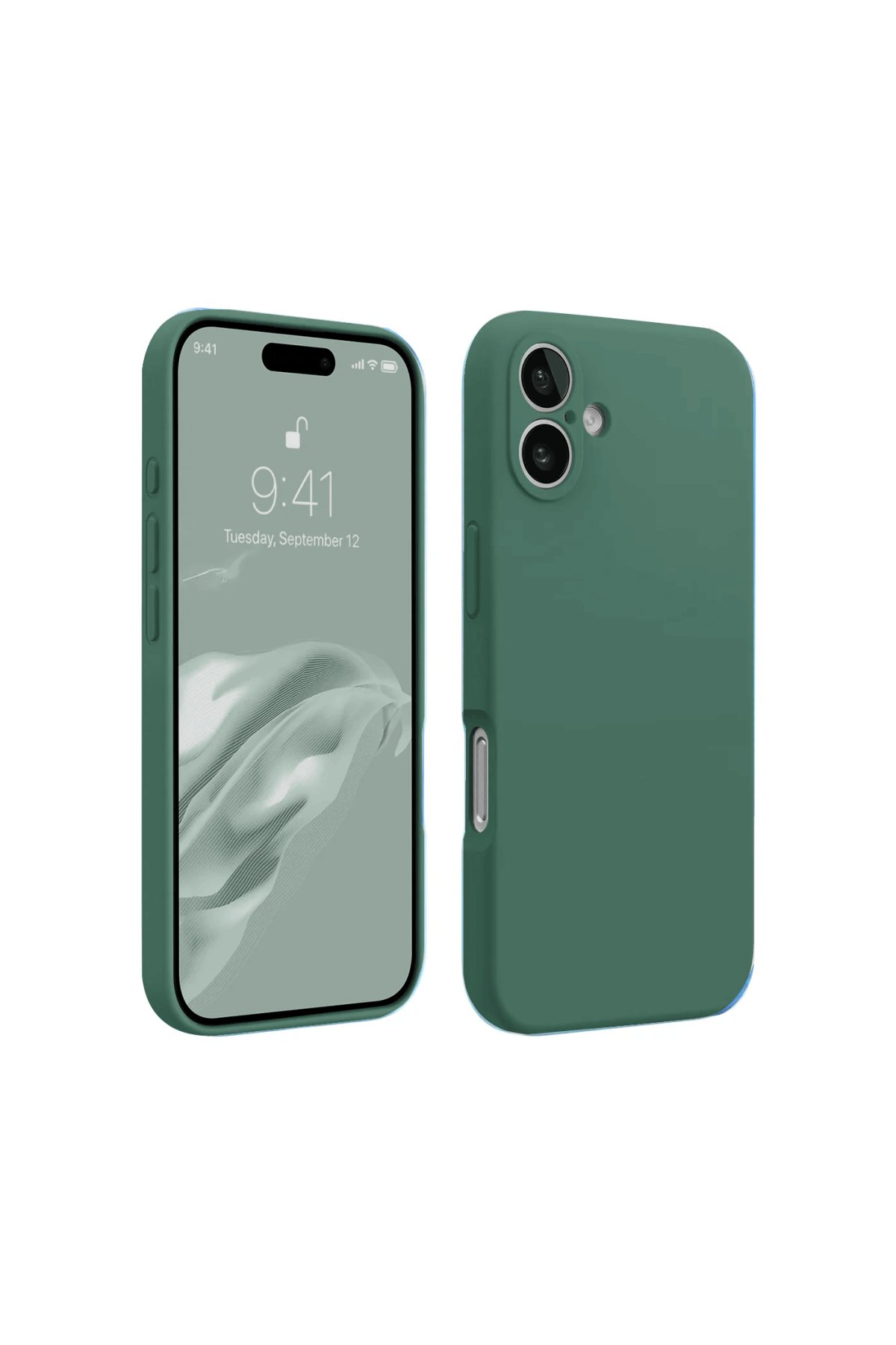 Newface iPhone 16 Plus Kılıf Razer Lensli Silikon - Siyah