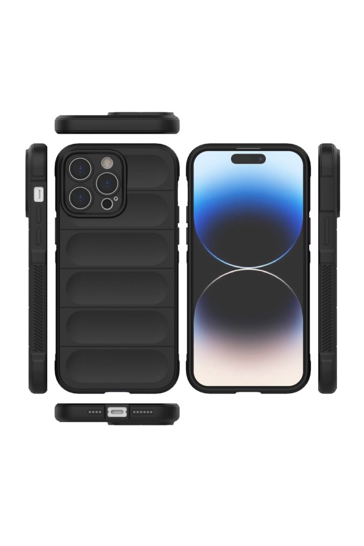 Newface iPhone 16 Pro Max Kılıf Flip Cover - Koyu Yeşil