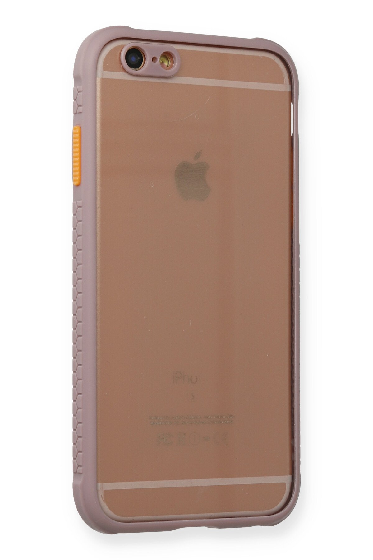 Newface iPhone 6 Kılıf Lansman Glass Kapak - Lila