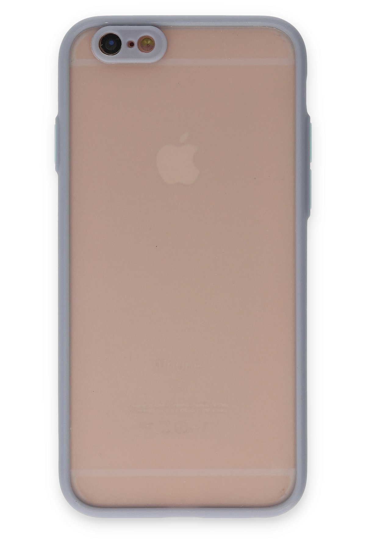 Newface iPhone 6 Kılıf Platin Silikon - Sarı