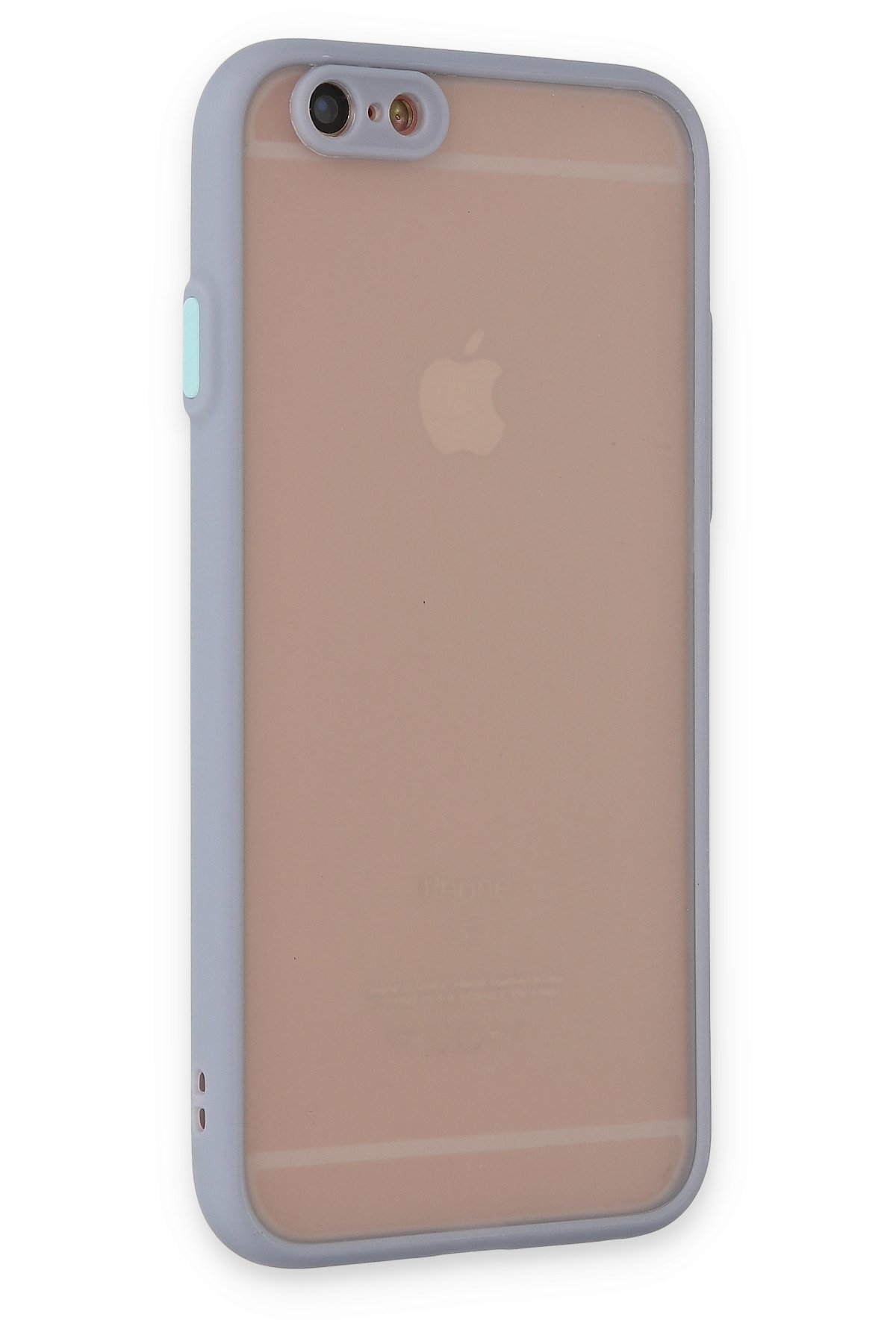 Newface iPhone 6 Kılıf Platin Silikon - Sarı