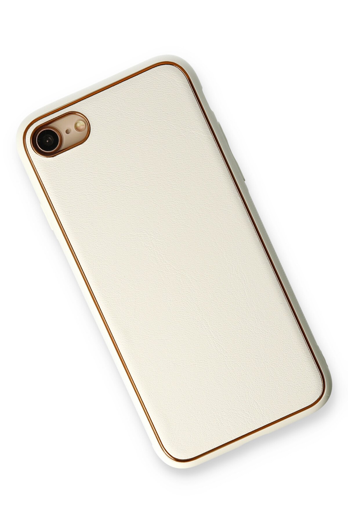 Newface iPhone 7 Kılıf Kelvin Kartvizitli Silikon - Lila