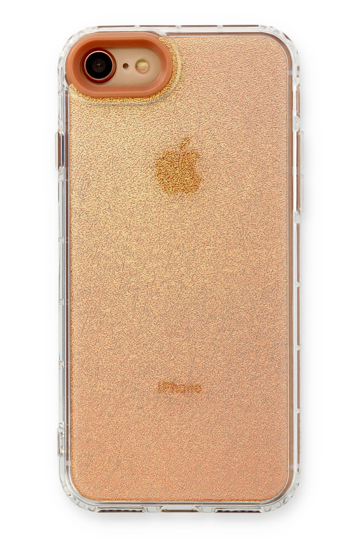 Newface iPhone 7 Kılıf Platin Silikon - Pembe