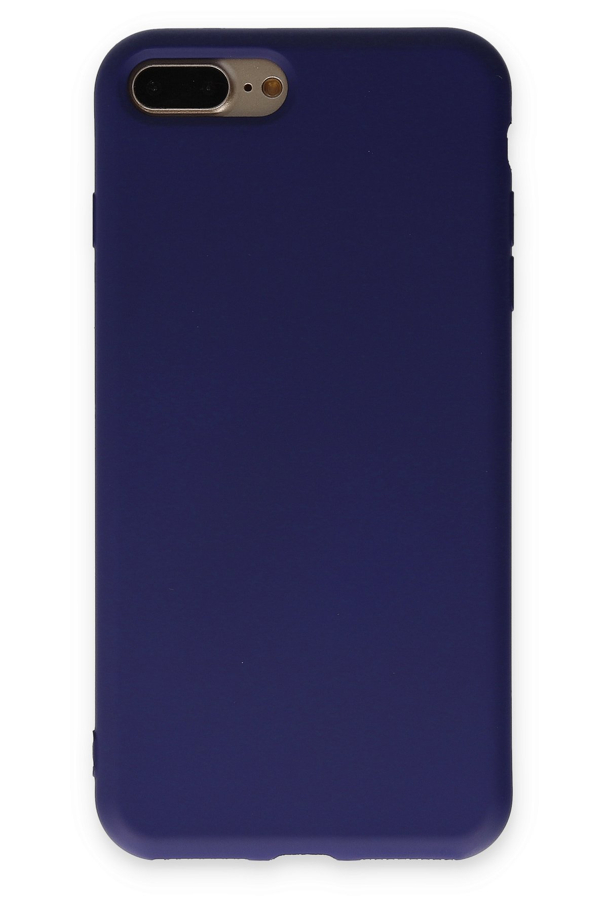 Newface iPhone 8 Plus Kılıf Platin Silikon - Mavi