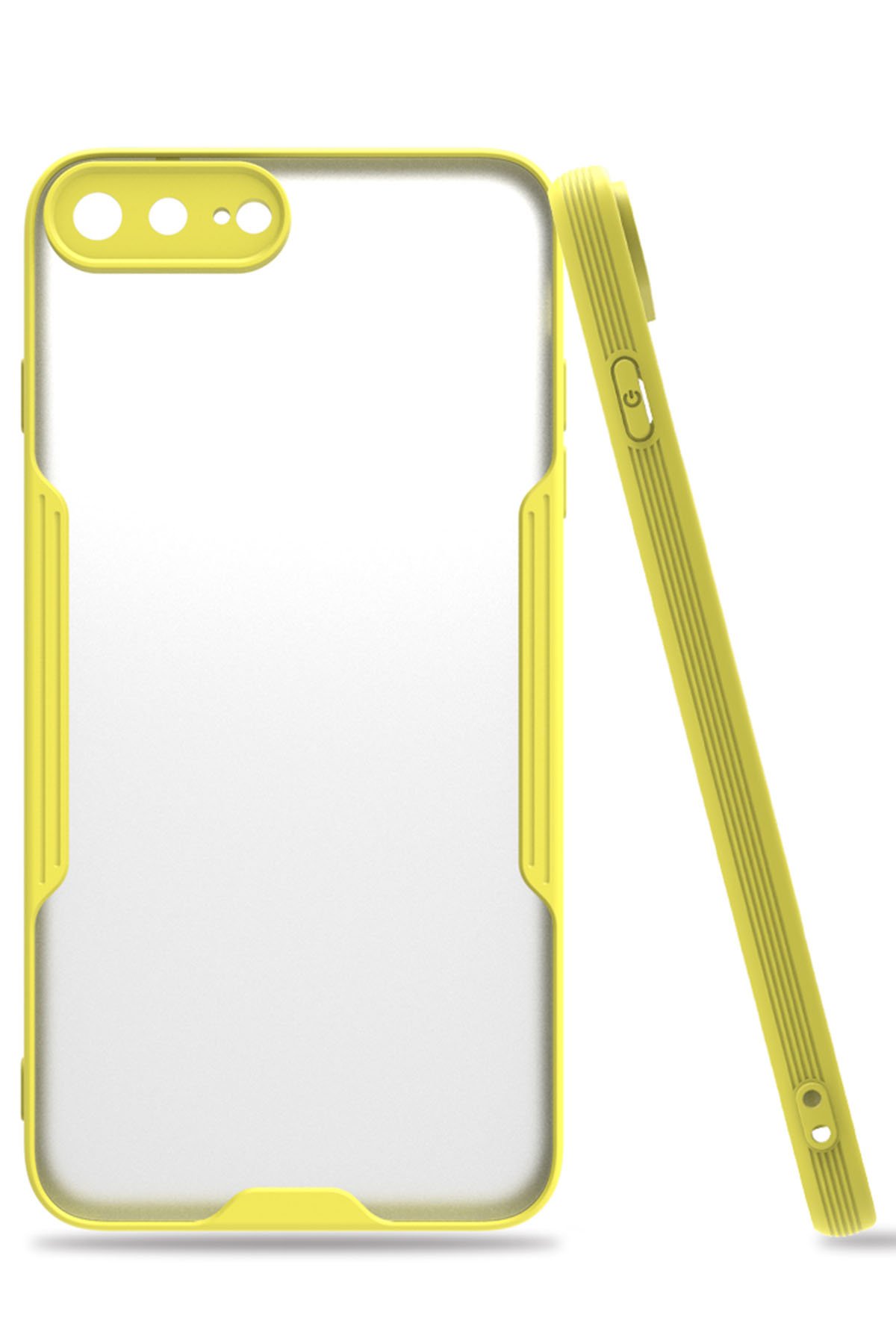 Newface iPhone 7 Plus Kılıf First Silikon - Gold