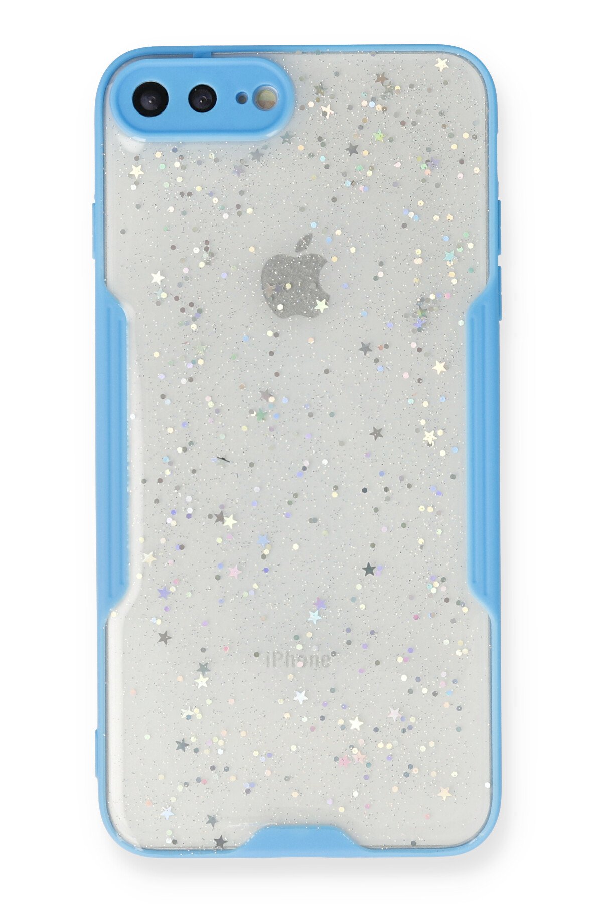 Newface iPhone 7 Plus Kılıf Coco Deri Silikon Kapak - Yeşil