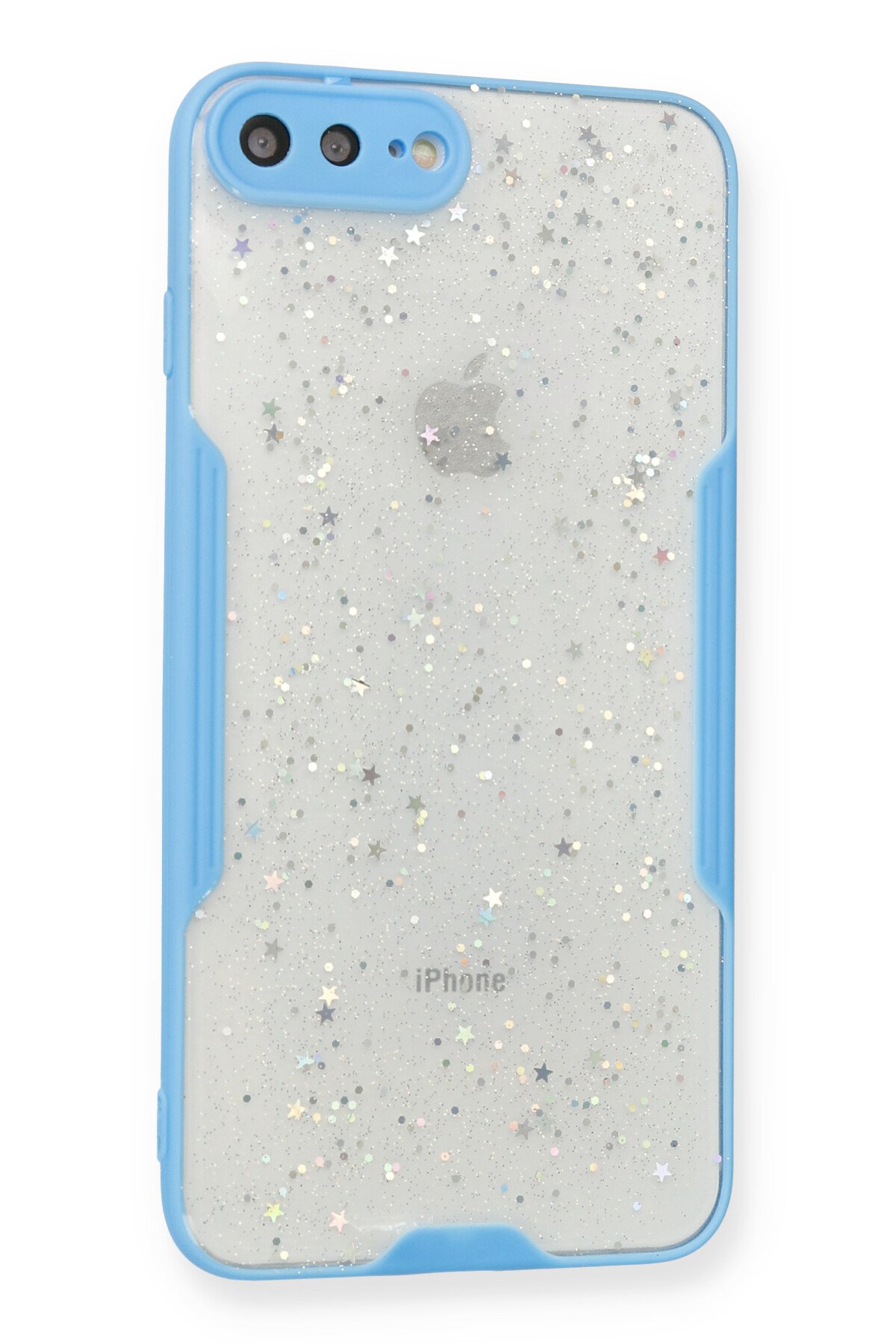 Newface iPhone 7 Plus Kılıf Coco Deri Silikon Kapak - Yeşil