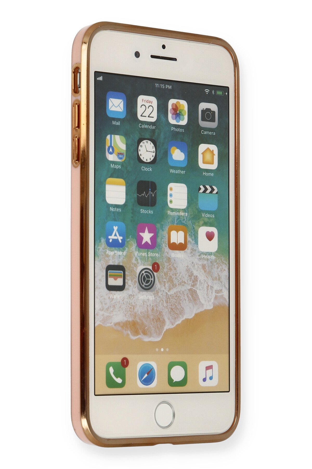 Newface iPhone 7 Plus Kılıf Montreal Silikon Kapak - Turkuaz
