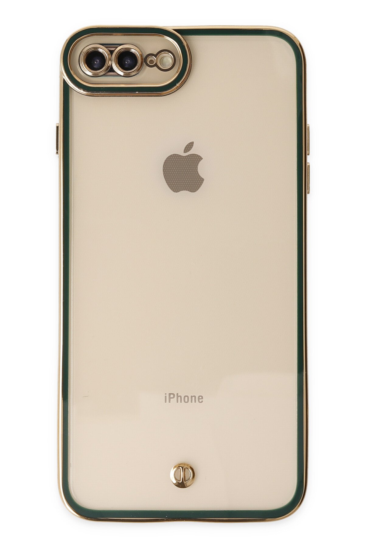 Newface iPhone 8 Plus Kılıf First Silikon - Açık Yeşil