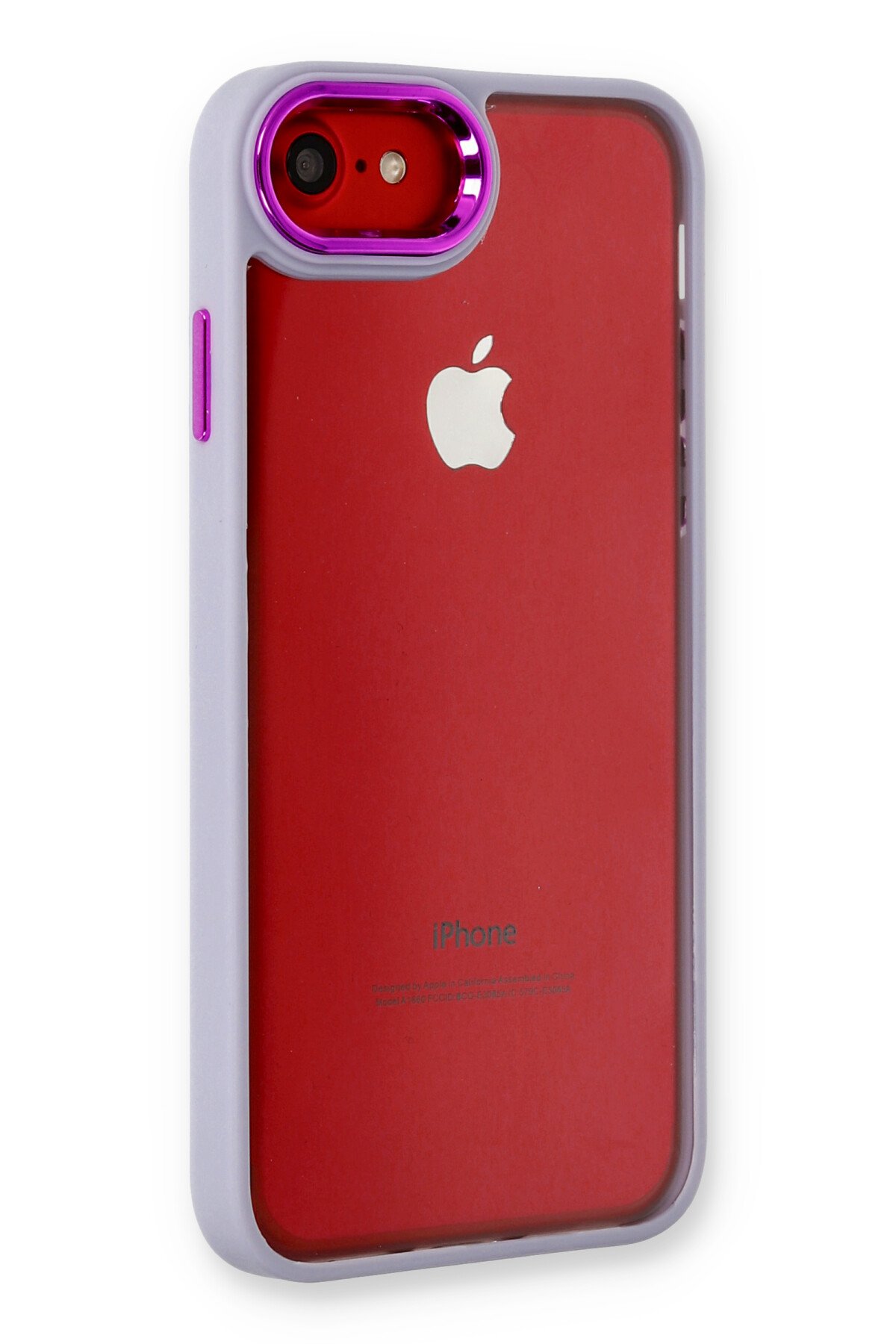 Newface iPhone SE 2020 Kılıf Coco Karbon Silikon - Siyah