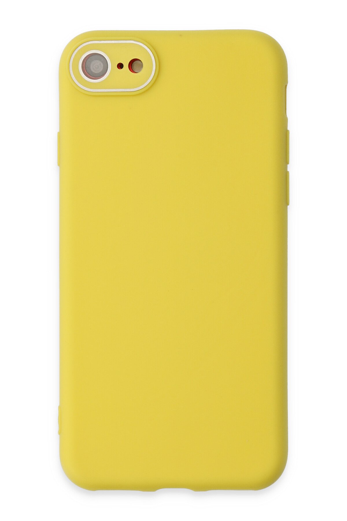 Newface iPhone SE 2020 Kılıf Platin Silikon - Mavi