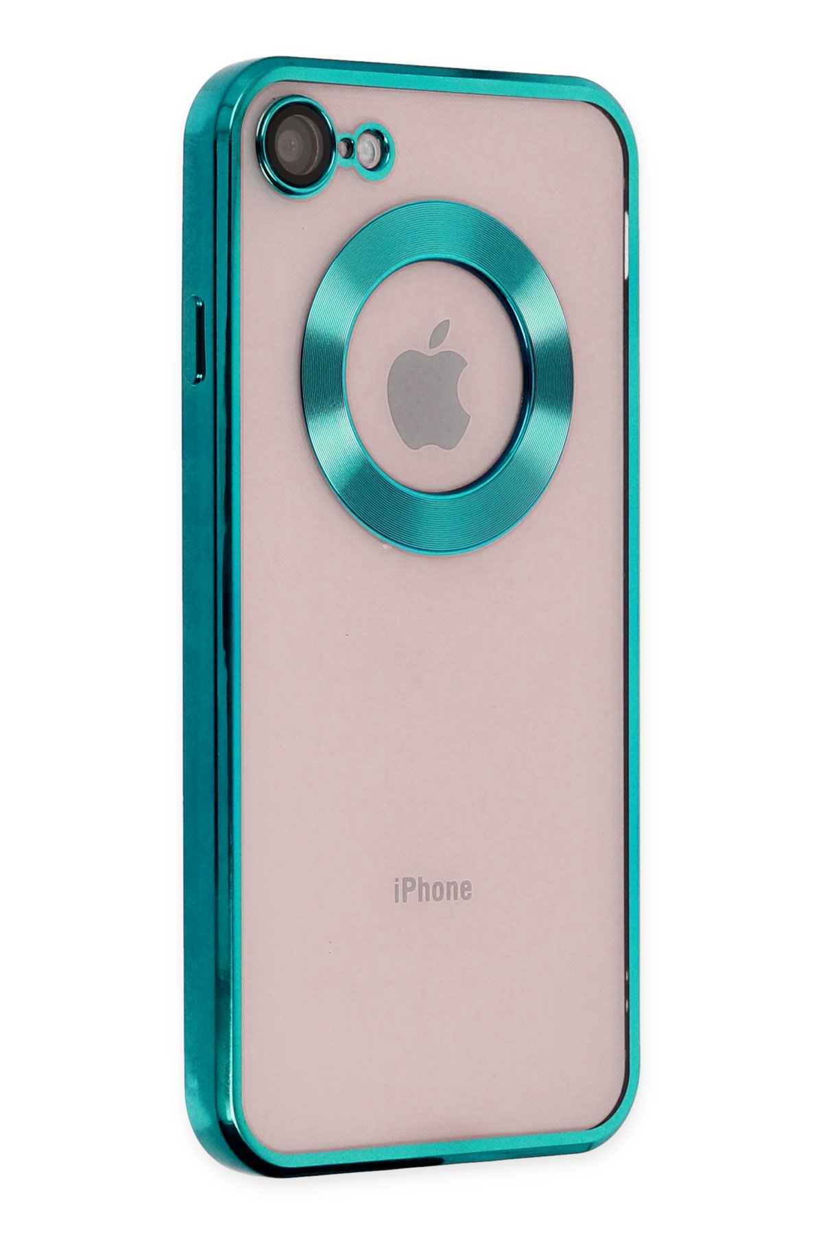 Newface iPhone SE 2020 Kılıf Coco Karbon Silikon - Yeşil