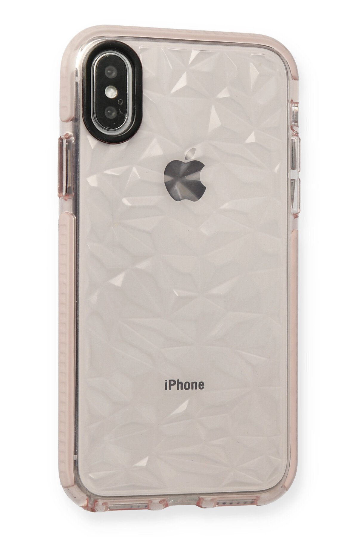 Newface iPhone XS Kılıf Hopi Silikon - Sarı