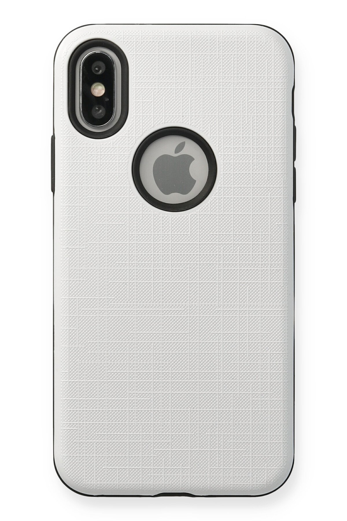 Newface iPhone XS Kılıf Grady Silikon - Mavi-Mor