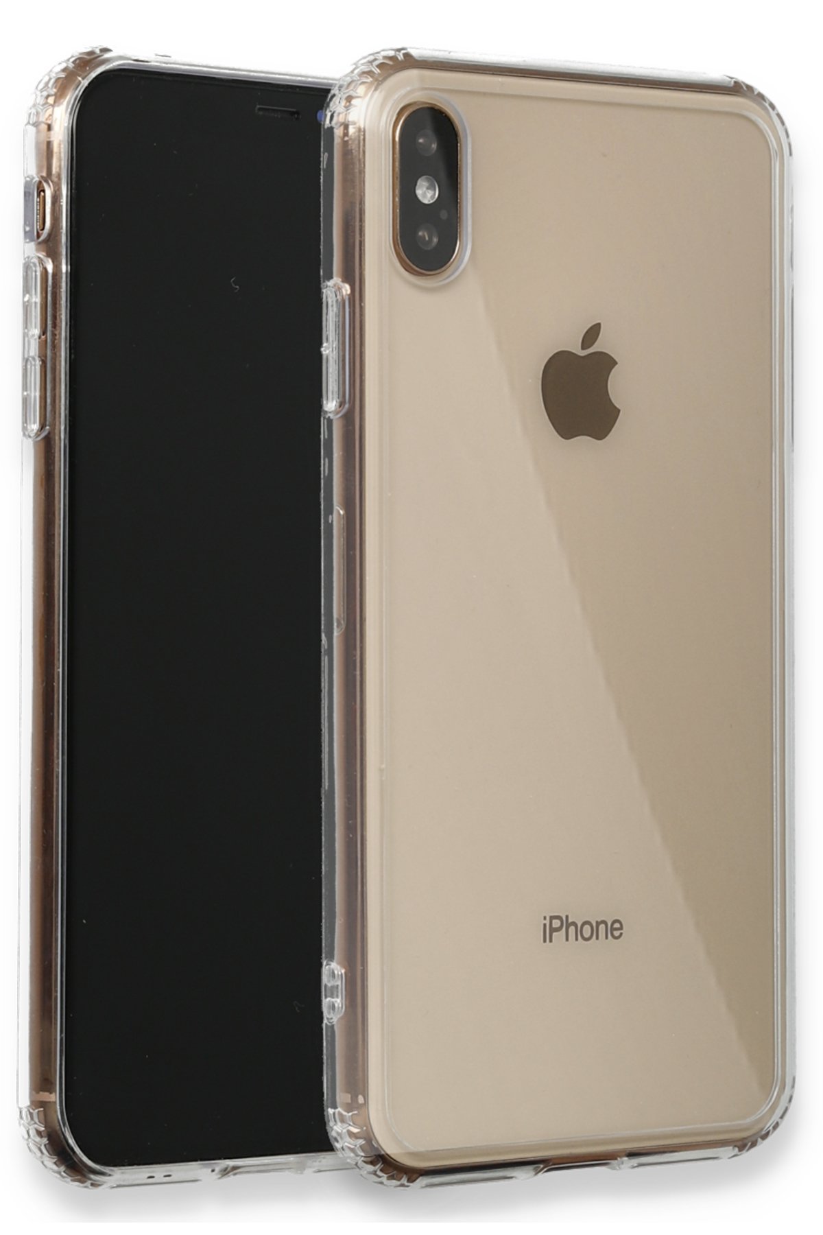 Newface iPhone XS Kılıf Color Lens Silikon - Mor