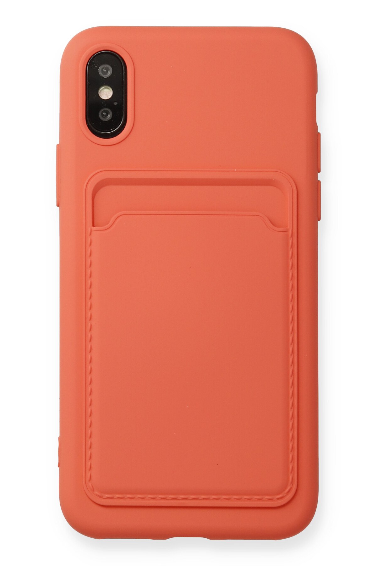 Newface iPhone XS Kılıf Platin Silikon - Pembe