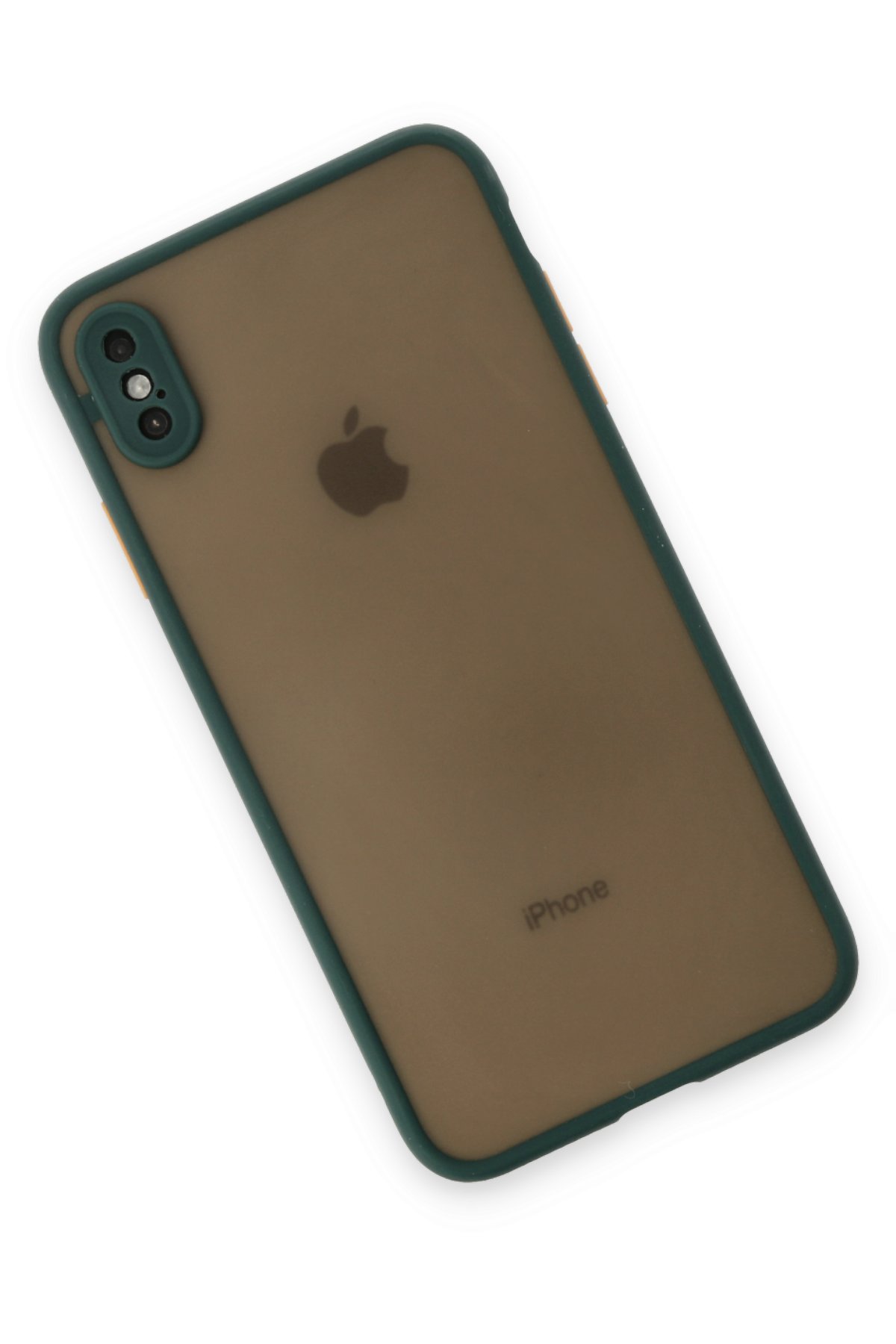 Newface iPhone XS Kılıf Lansman Glass Kapak - Pembe