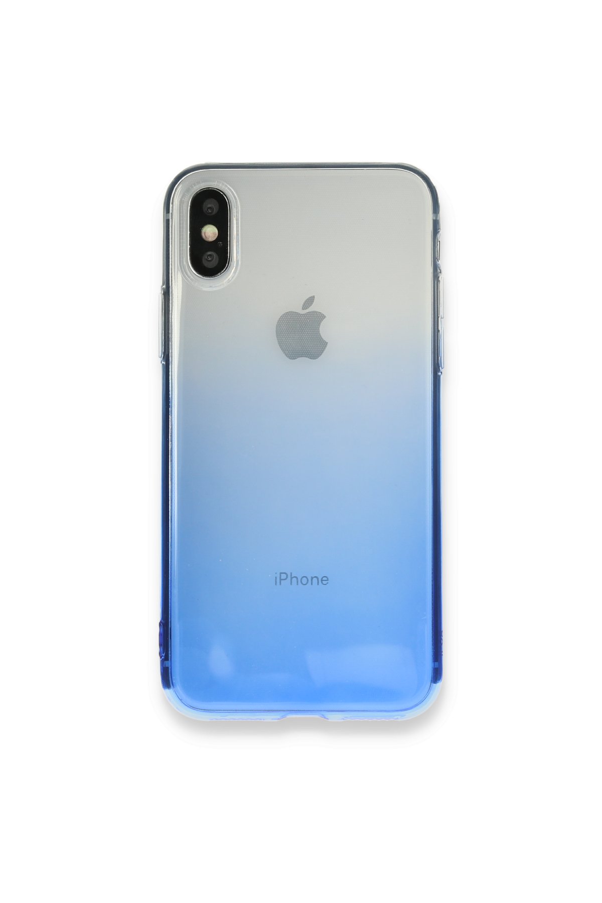 Newface iPhone XS Kılıf Lansman Legant Silikon - Gece Mavisi