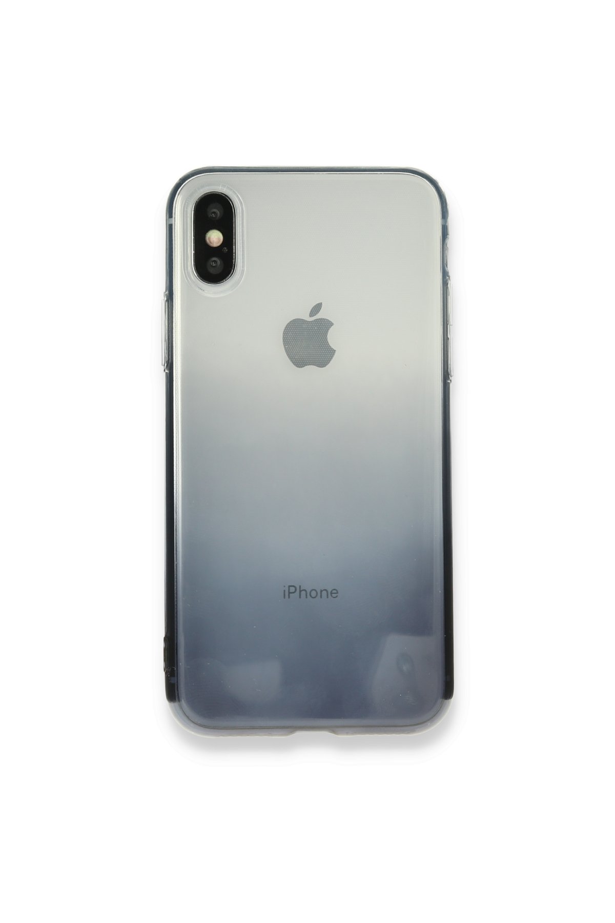 Newface iPhone XS Kılıf Lansman Glass Kapak - Lila