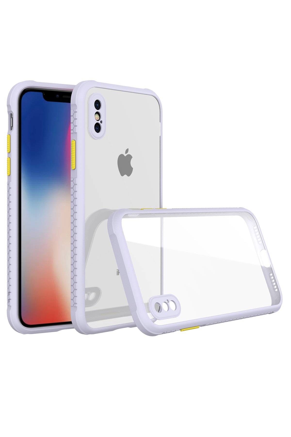 Newface iPhone XS Max Kılıf Nano içi Kadife Silikon - Koyu Yeşil