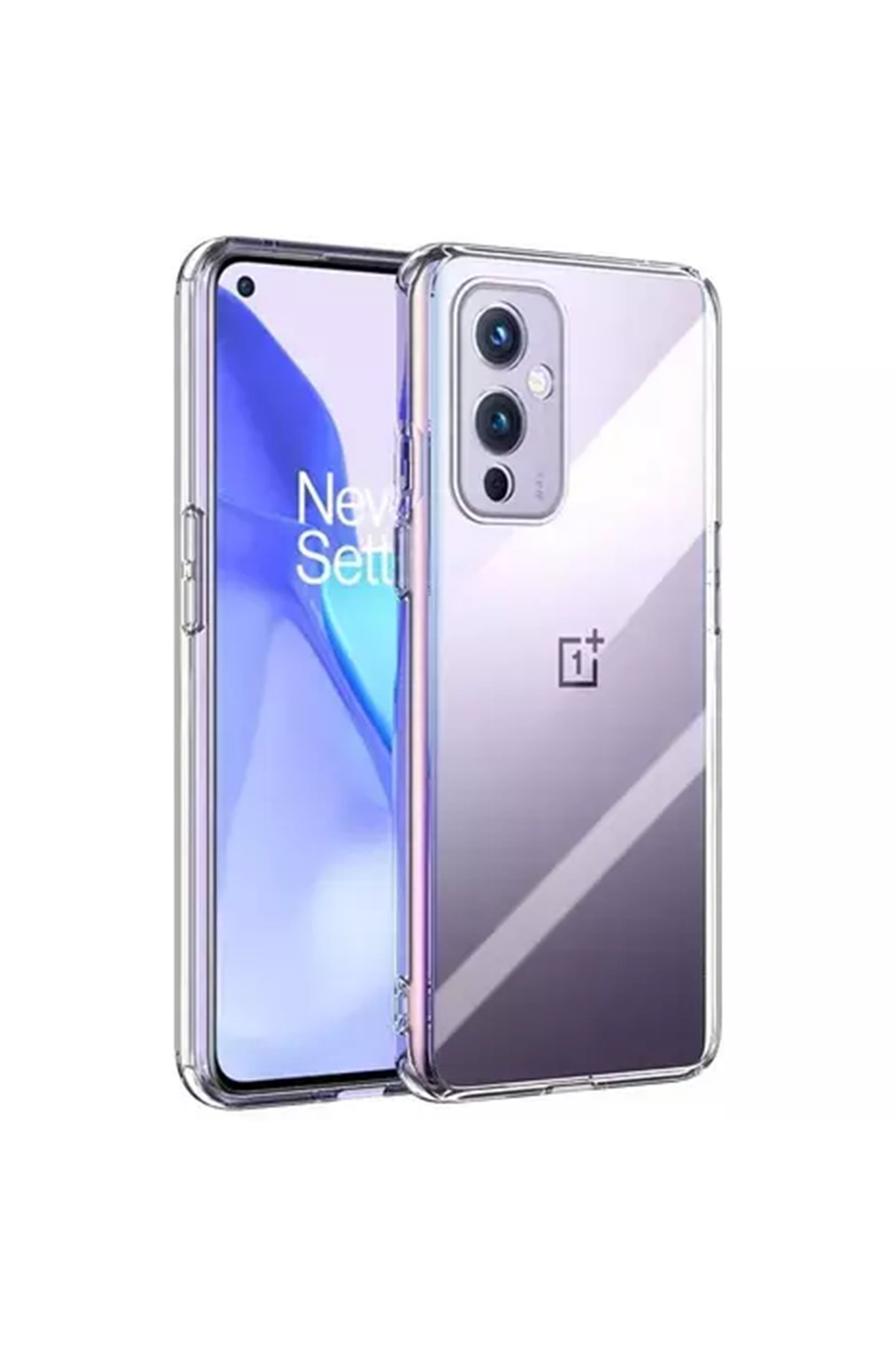 Newface One Plus 9 Kılıf Nano içi Kadife Silikon - Koyu Yeşil