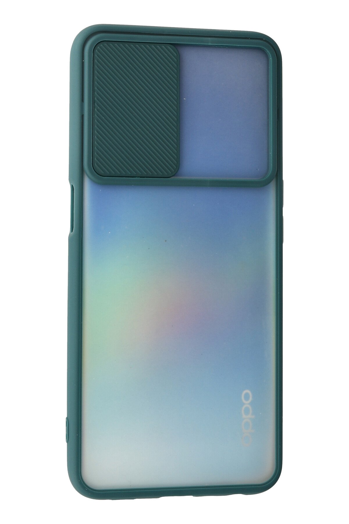 Newface Oppo A54 4G Kılıf Volet Silikon - Kırmızı