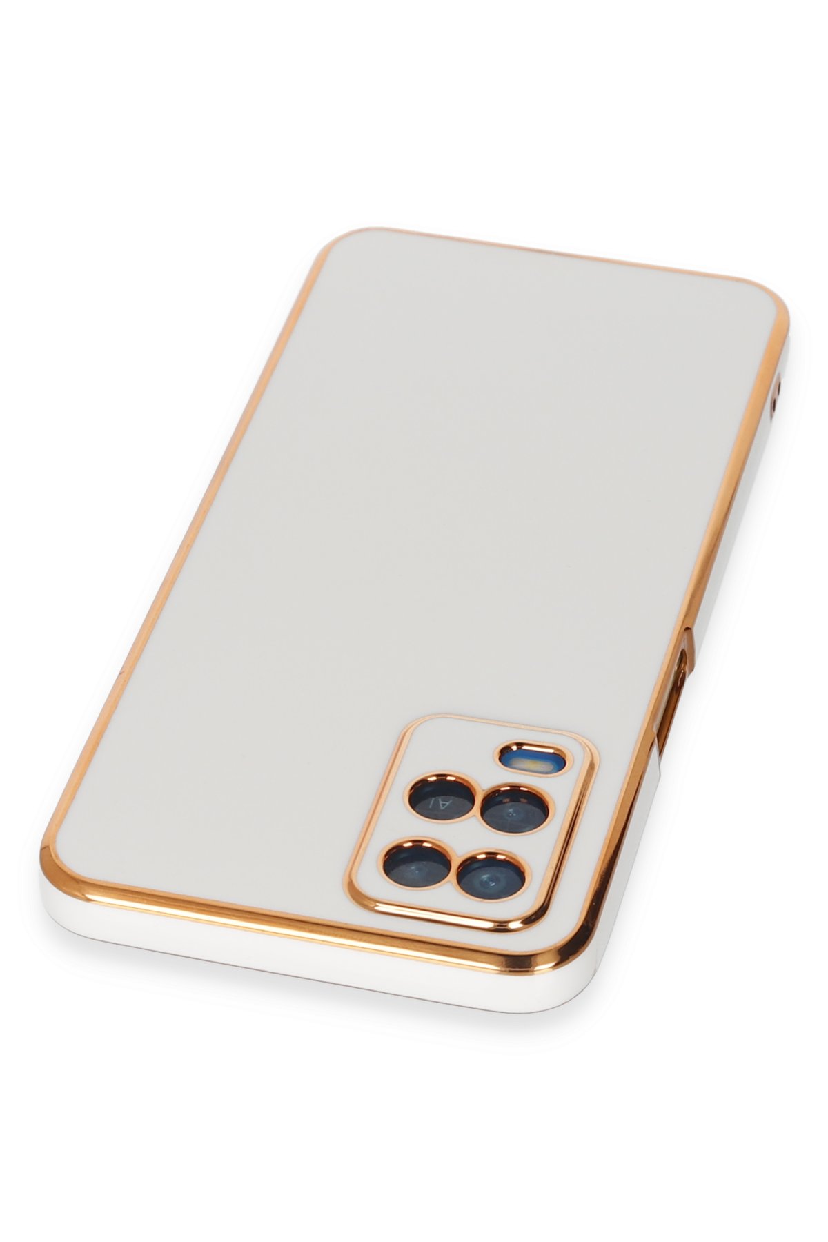 Newface Oppo A54 4G Kılıf Miami Şeffaf Silikon - Siyah