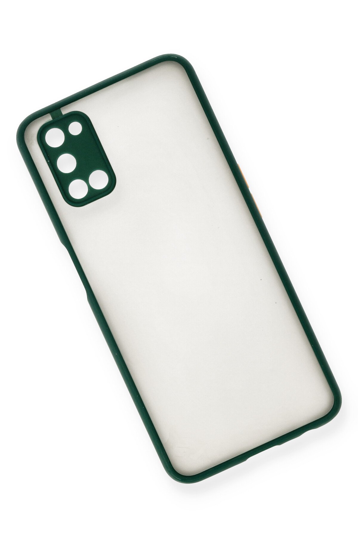 Newface Oppo A72 Kılıf Auto Focus Karbon Kapak - Yeşil