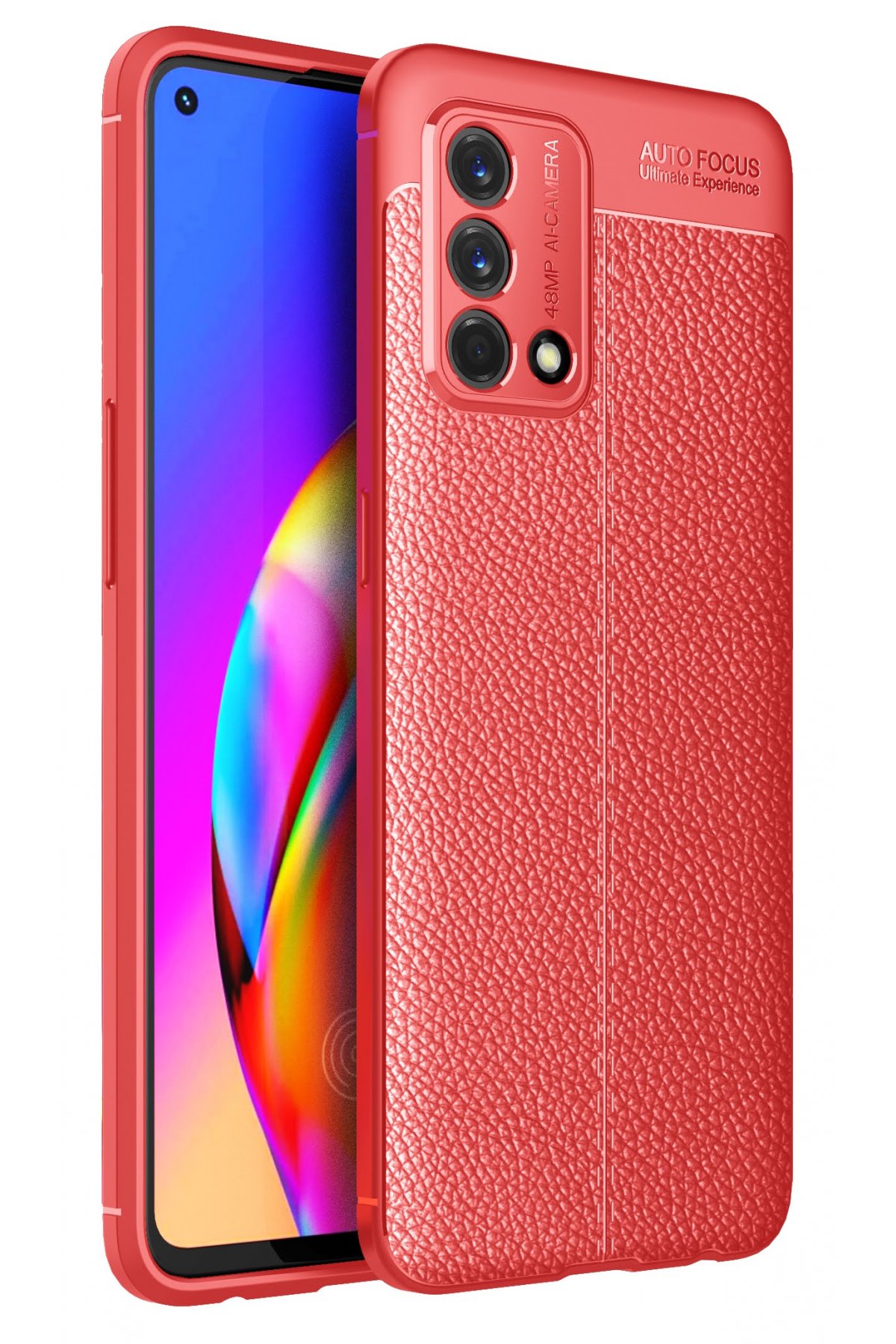 Newface Oppo A74 4G Kılıf Nano içi Kadife Silikon - Sarı