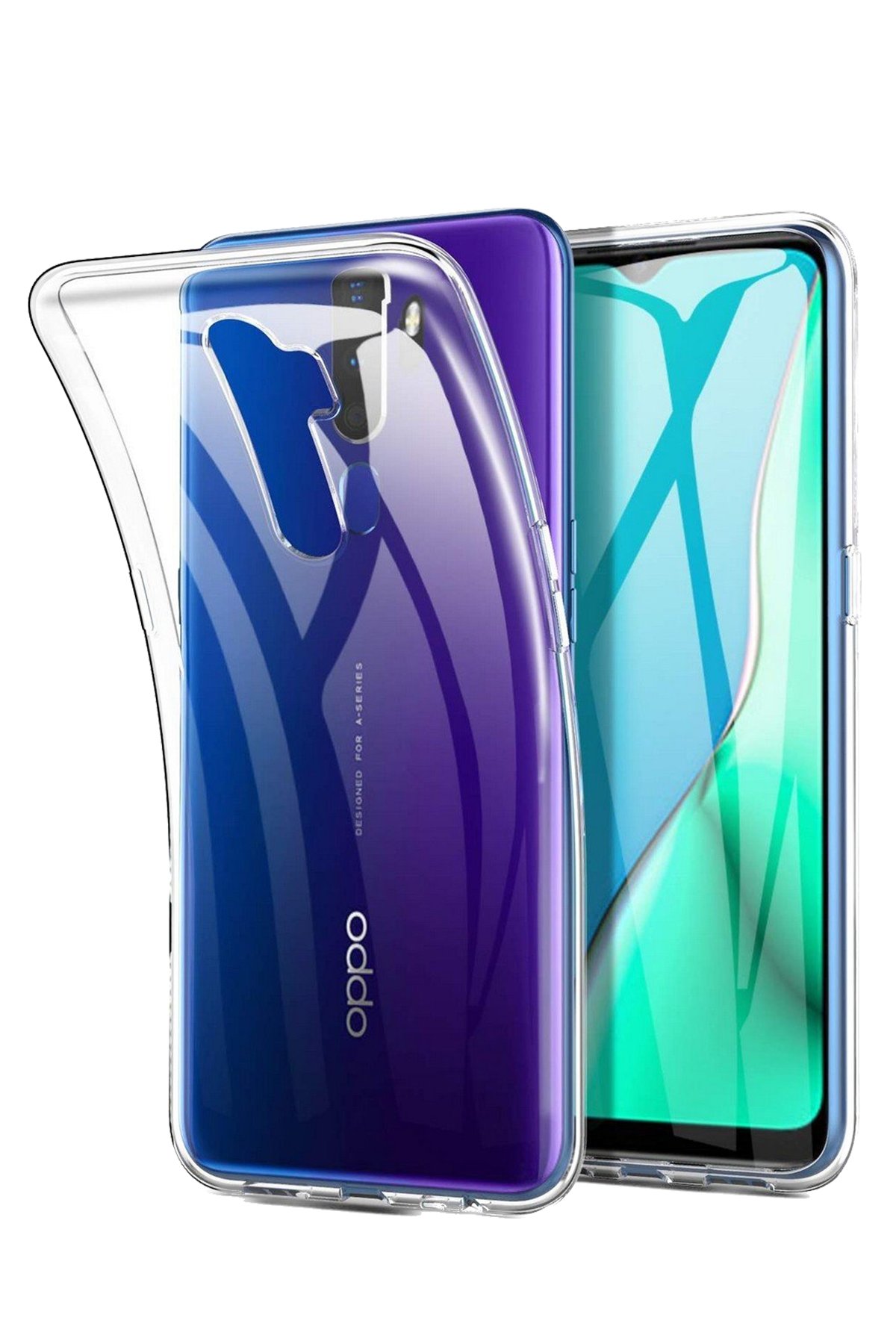 Newface Oppo A9 2020 Kılıf Trend S Plus Kapaklı Kılıf - Kırmızı