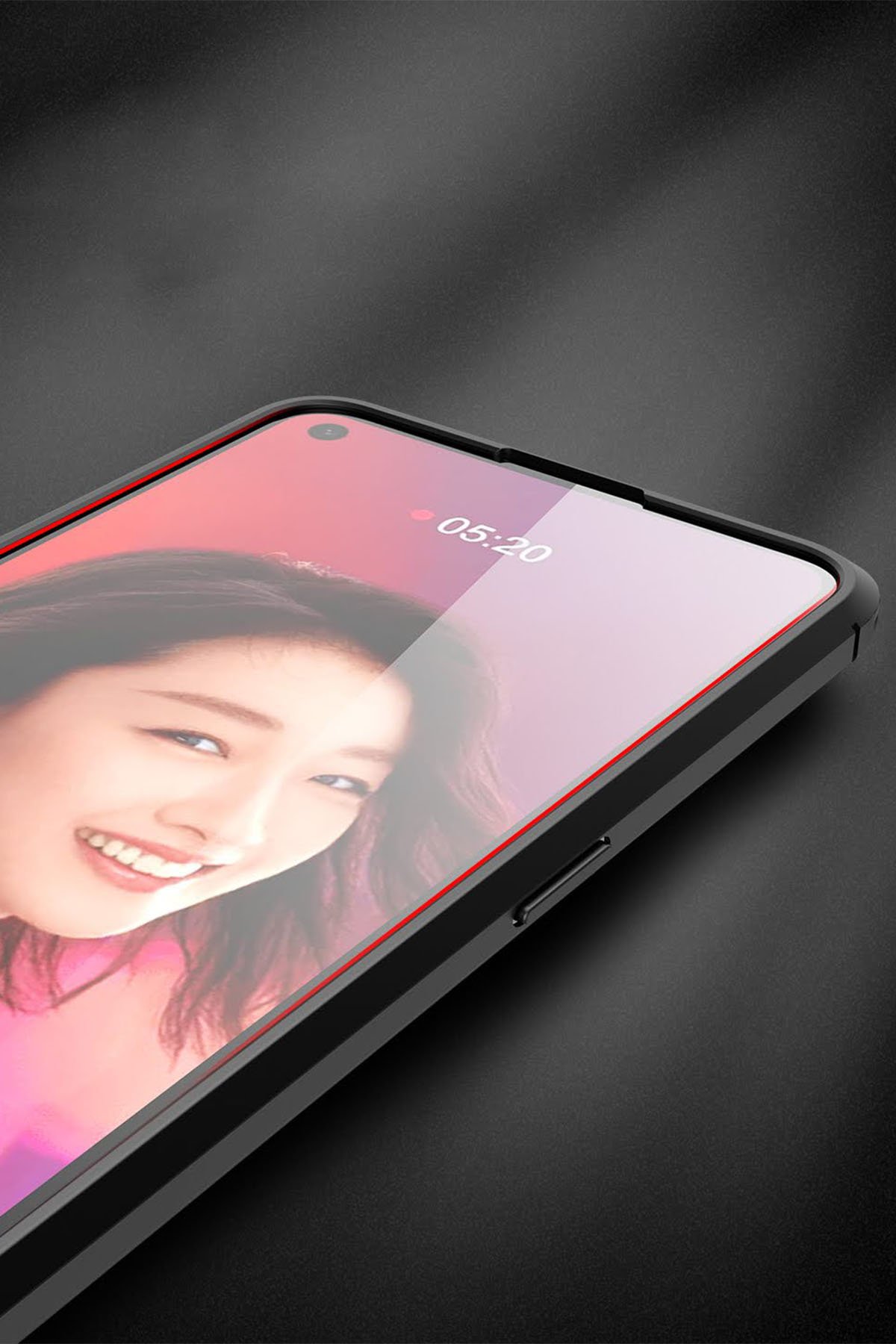 Newface Oppo Reno 5 Kılıf First Silikon - Siyah