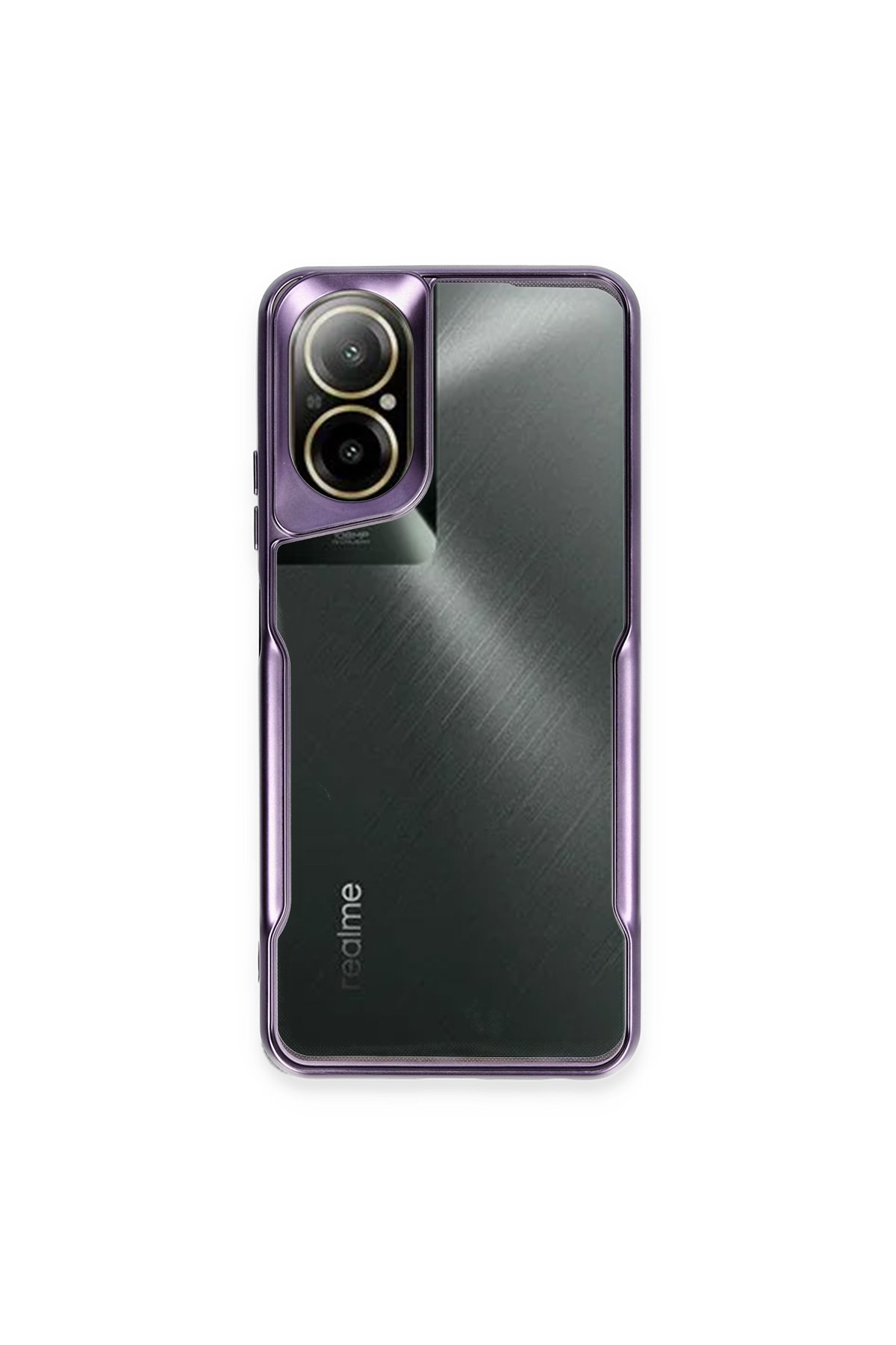 Newface Realme 12 Lite Kılıf Auto Focus Kapak - Koyu Yeşil