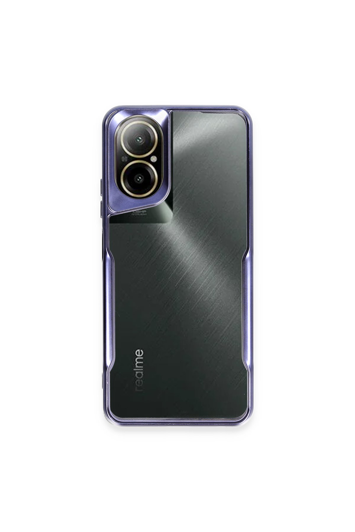 Newface Realme 12 Lite Kılıf Auto Focus Kapak - Lacivert