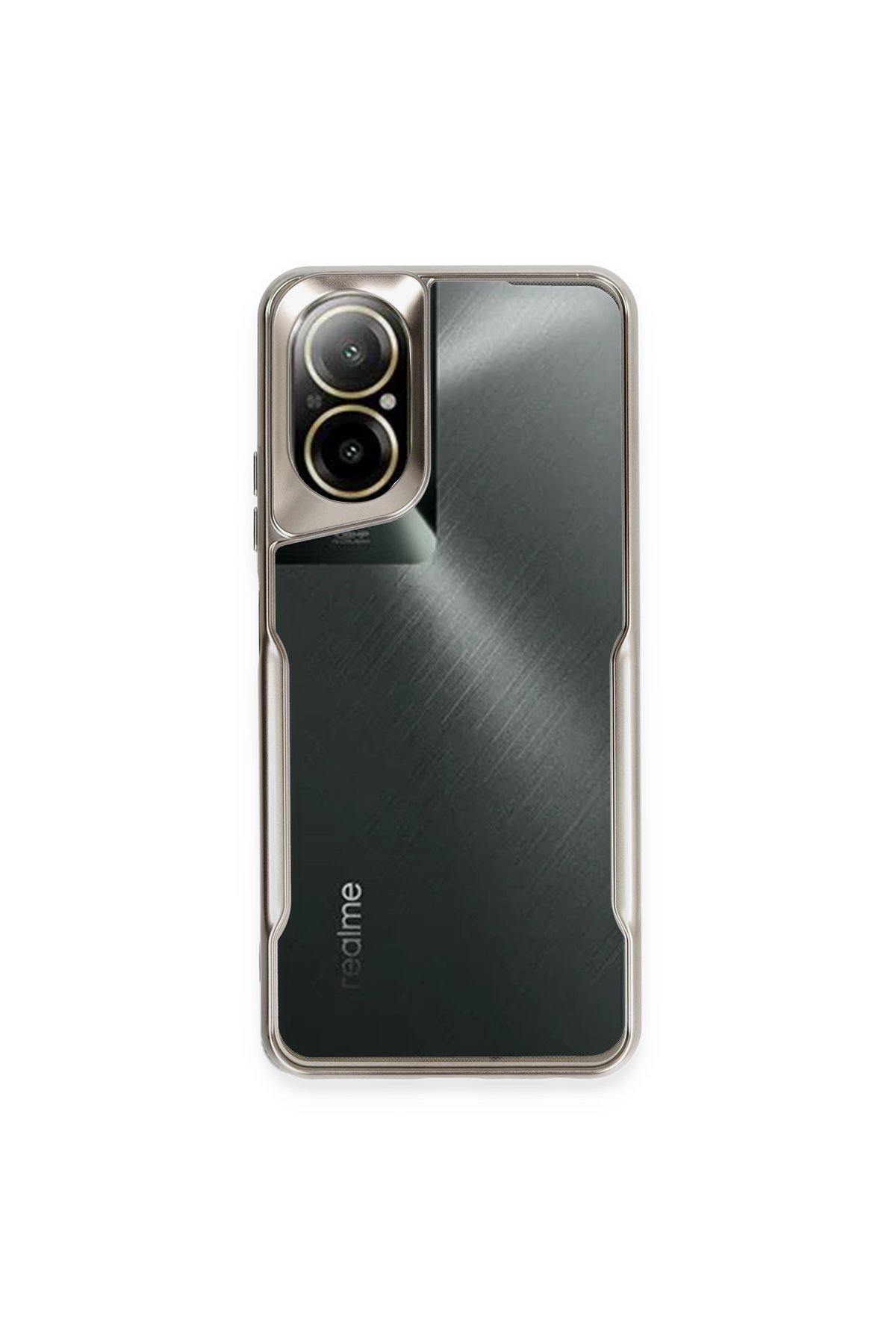 Newface Realme 12 Lite Kılıf Flip Cover - Siyah