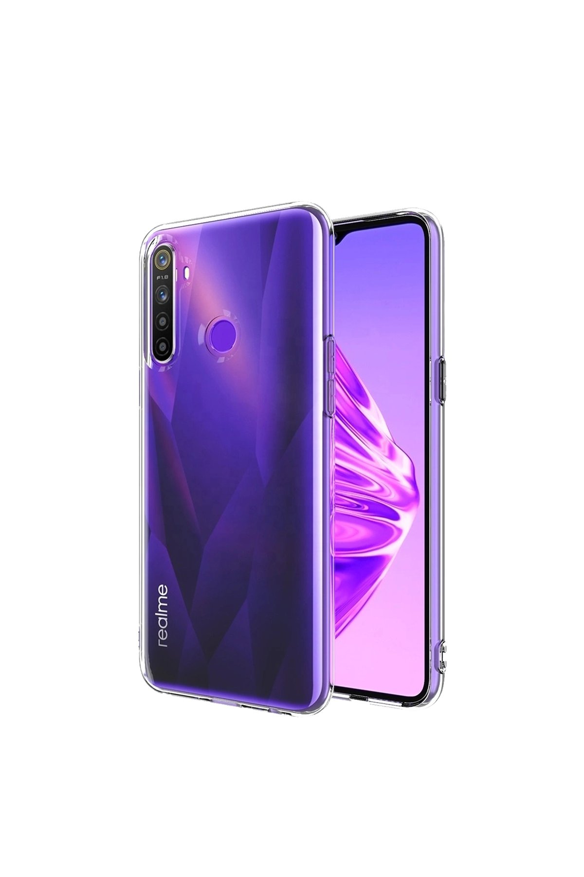 Newface Realme 5i 5D Eko Cam Ekran Koruyucu