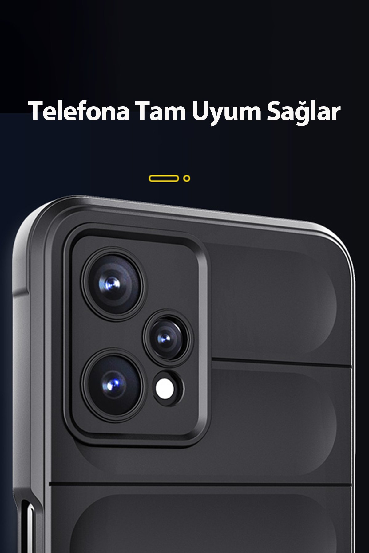 Newface Realme 9 Pro 5G Kılıf Optimum Silikon - Lacivert