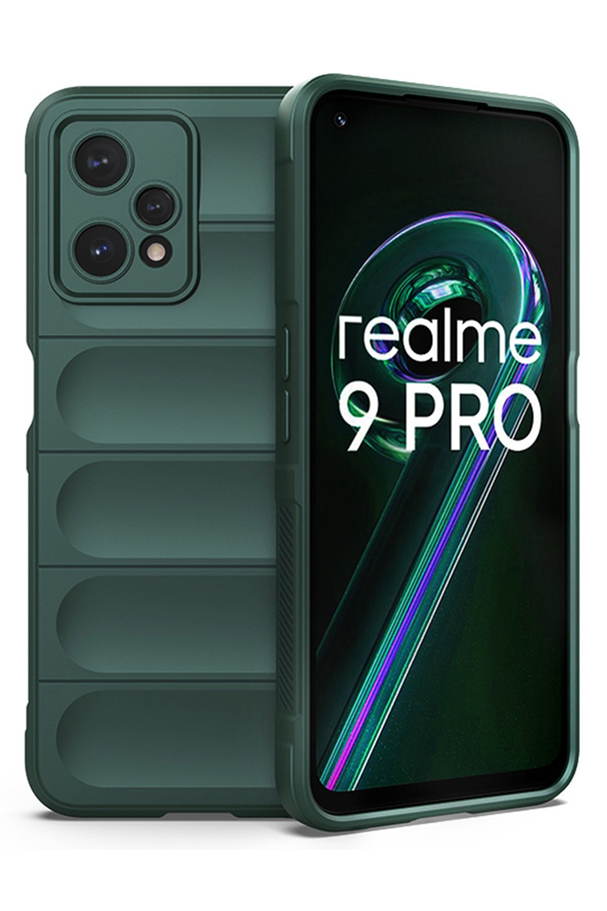 Newface Realme 9 Pro 5G Kılıf Lüx Şeffaf Silikon