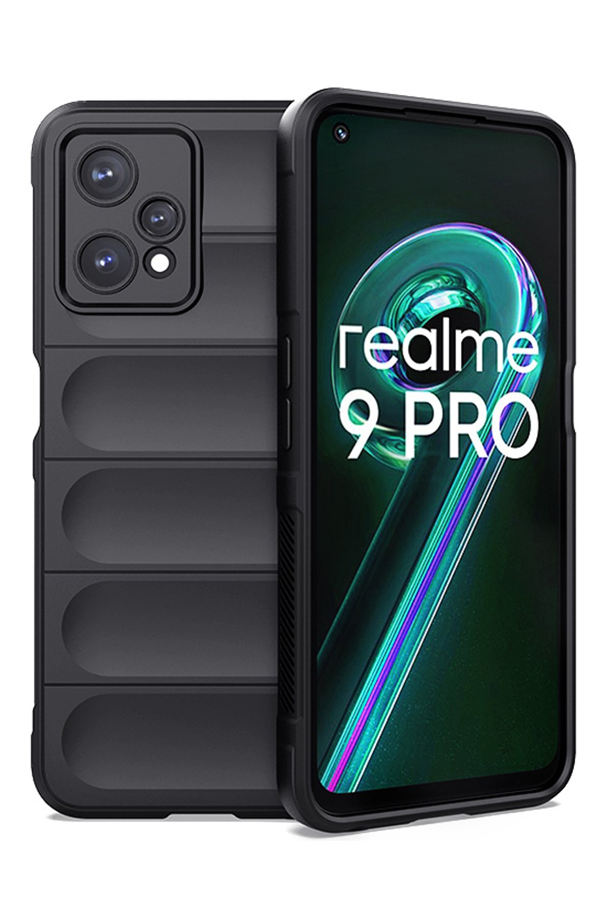 Newface Realme 9 Pro 5G Kılıf Optimum Silikon - Mor