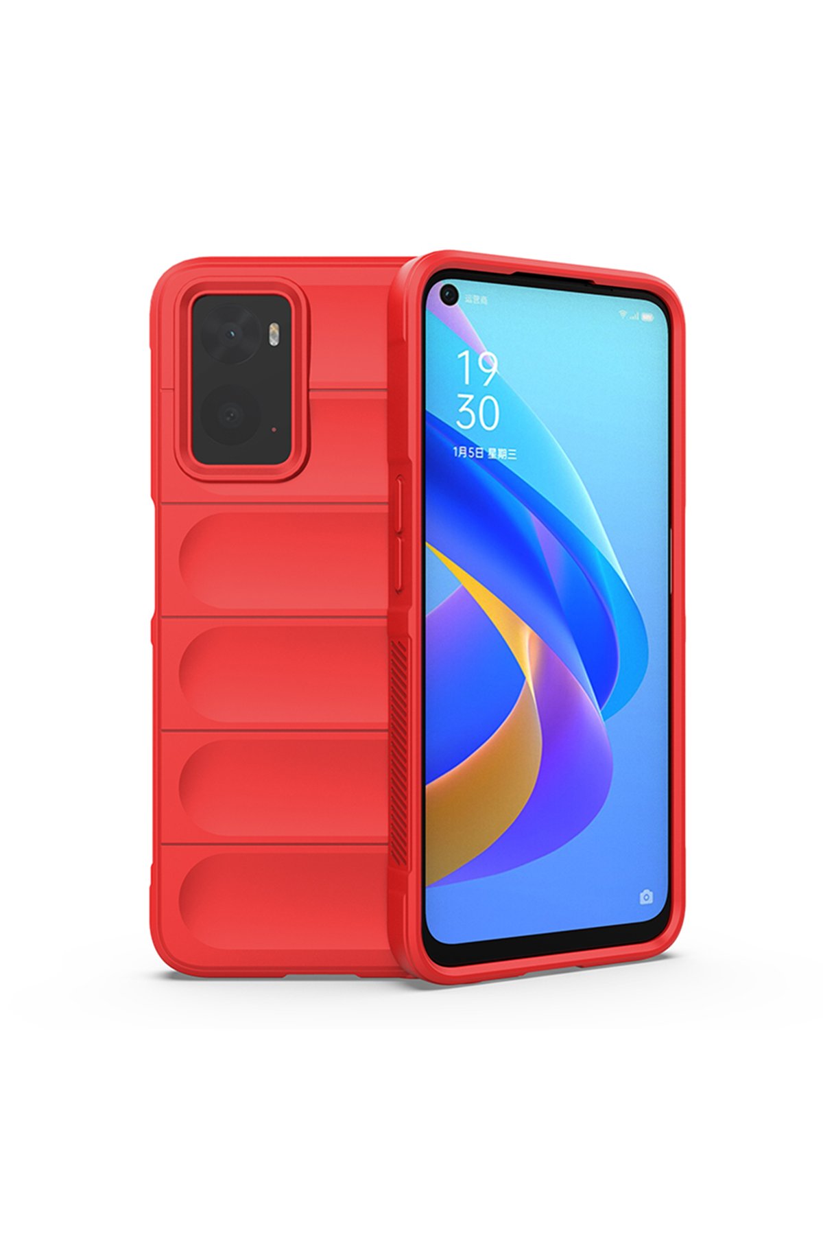 Newface Realme 9i 4G Kılıf Optimum Silikon - Sky Blue