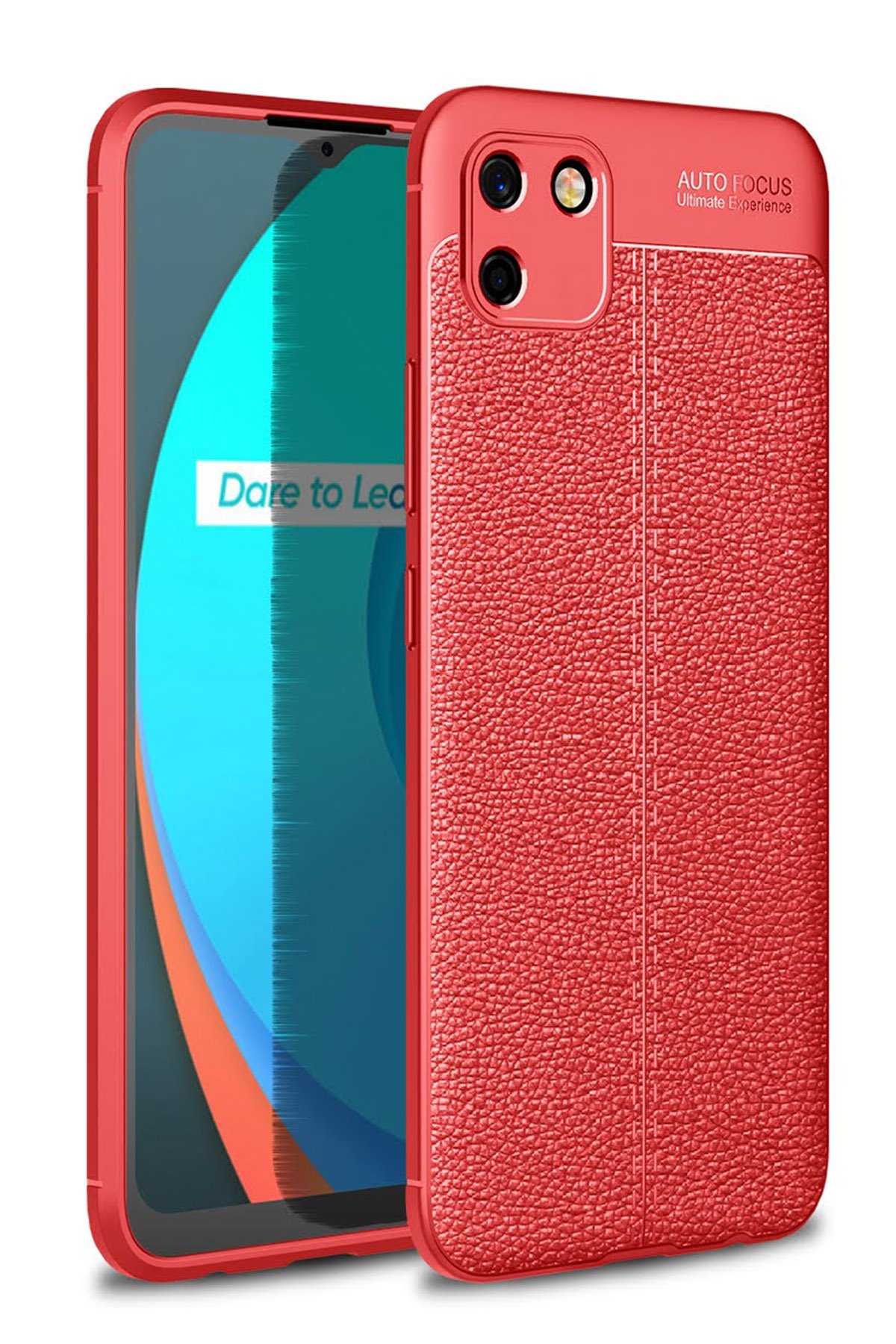 Newface Realme C11 2021 Kılıf Lüx Şeffaf Silikon