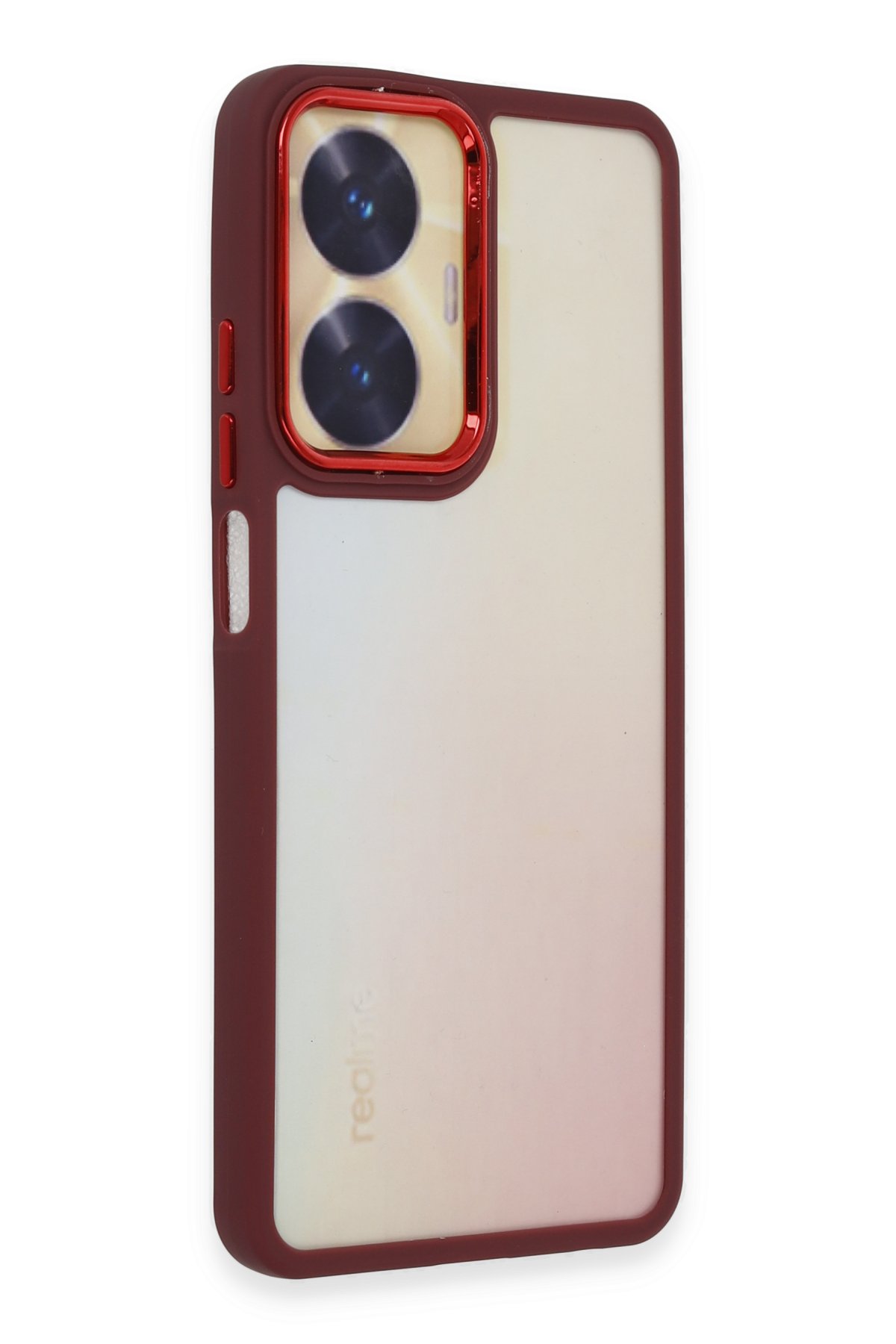 Newface Realme C55 Kılıf Dora Kapak - Lila