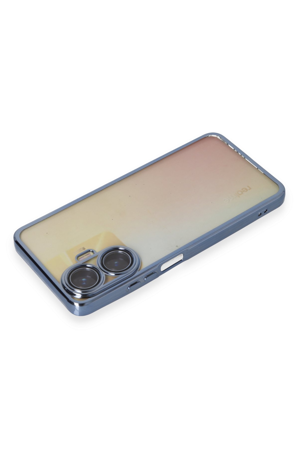 Newface Realme C55 Kılıf Joy Lens Standlı Kapak - Mor