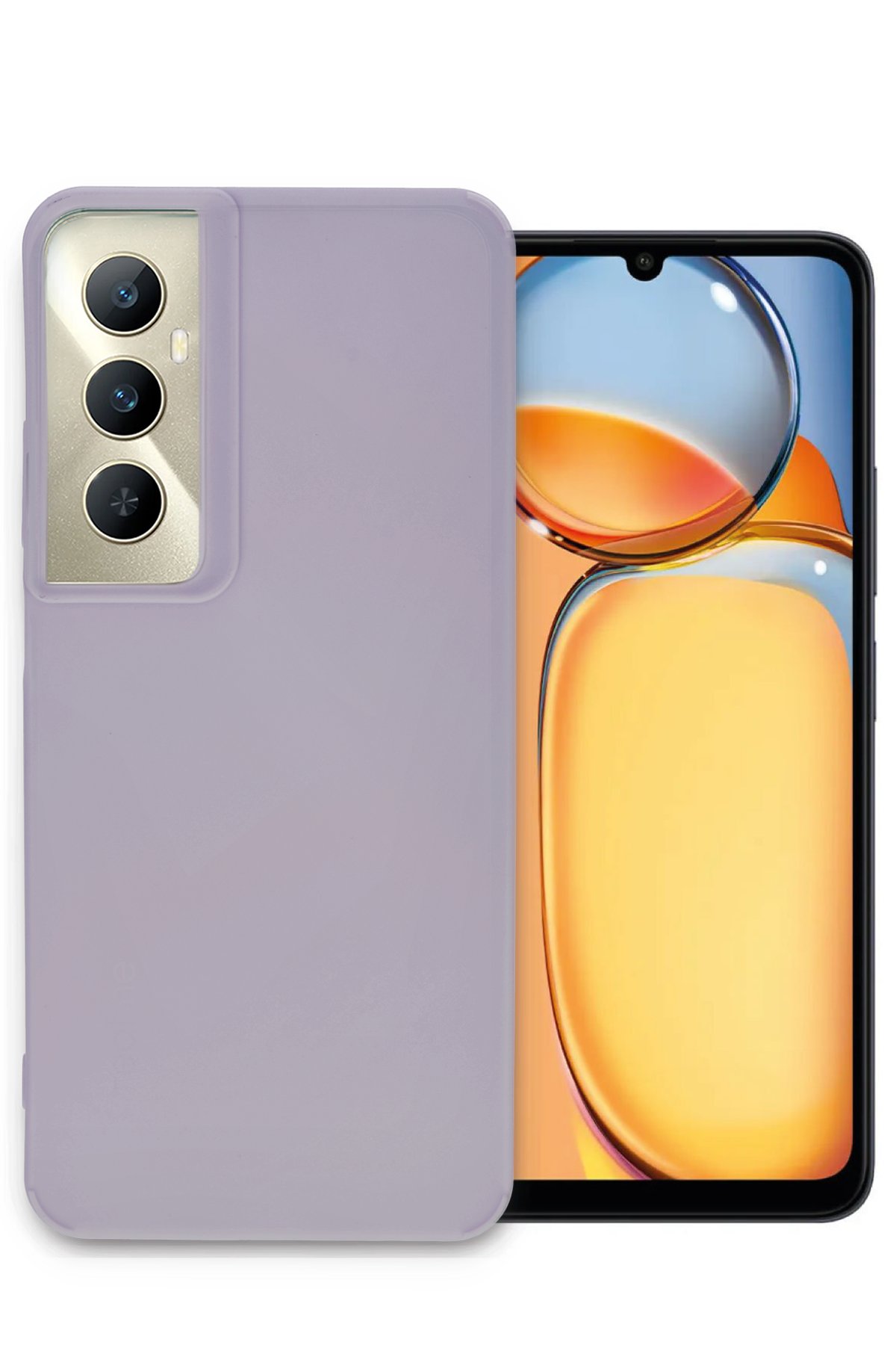 Newface Realme C65 Kılıf First Silikon - Koyu Yeşil